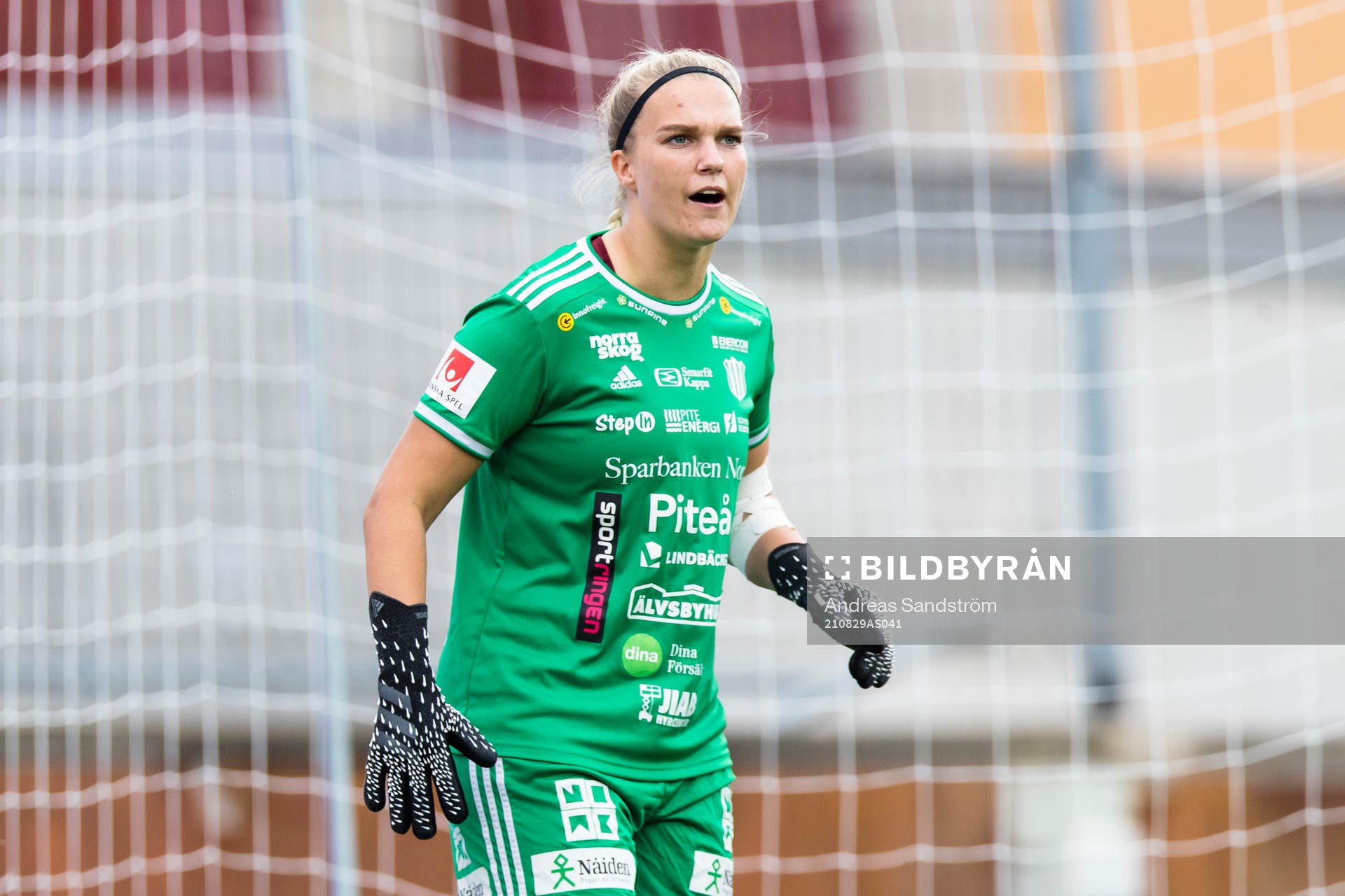 Piteås målvakt Nichole Persson