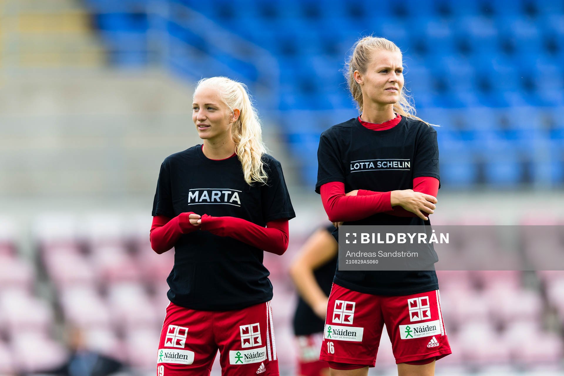 Piteås Astrid Larsson och Maja Green