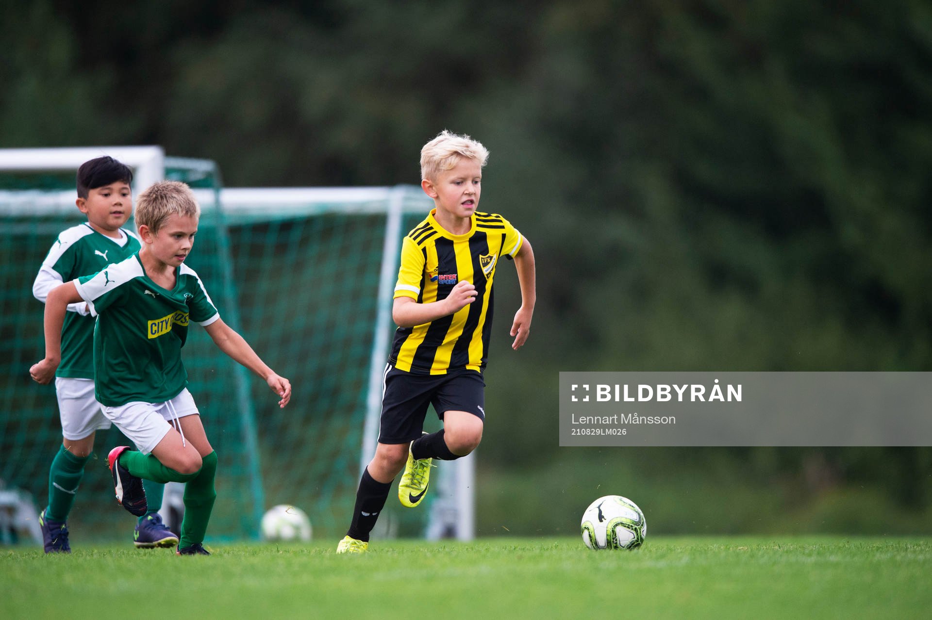 i matchen för pojkar födda 2013 mellan iFK Hässleholm