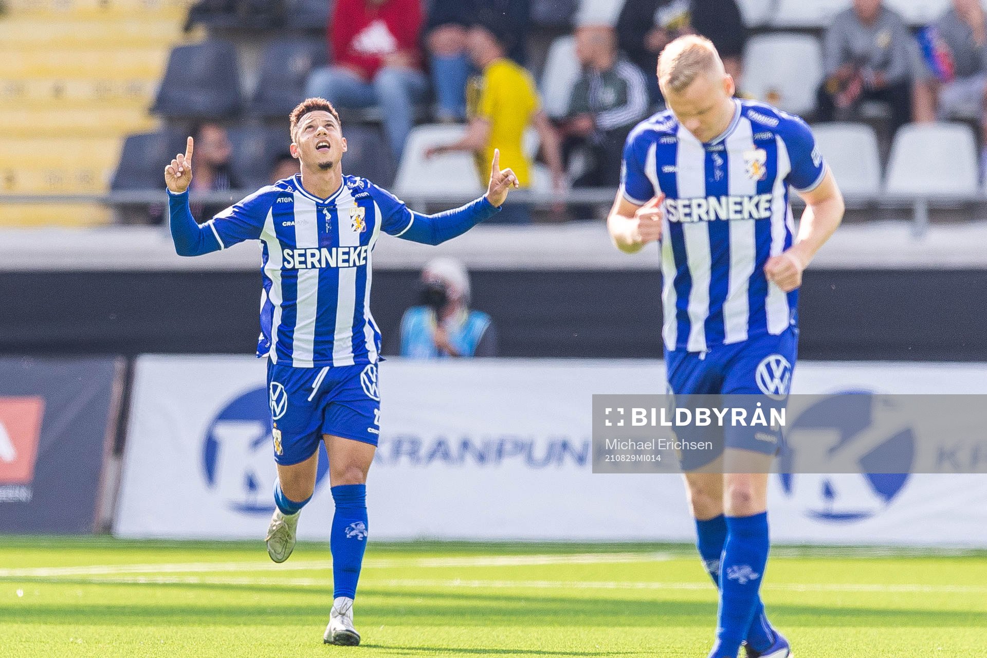 IFK Göteborgs Tobias Sana jublar