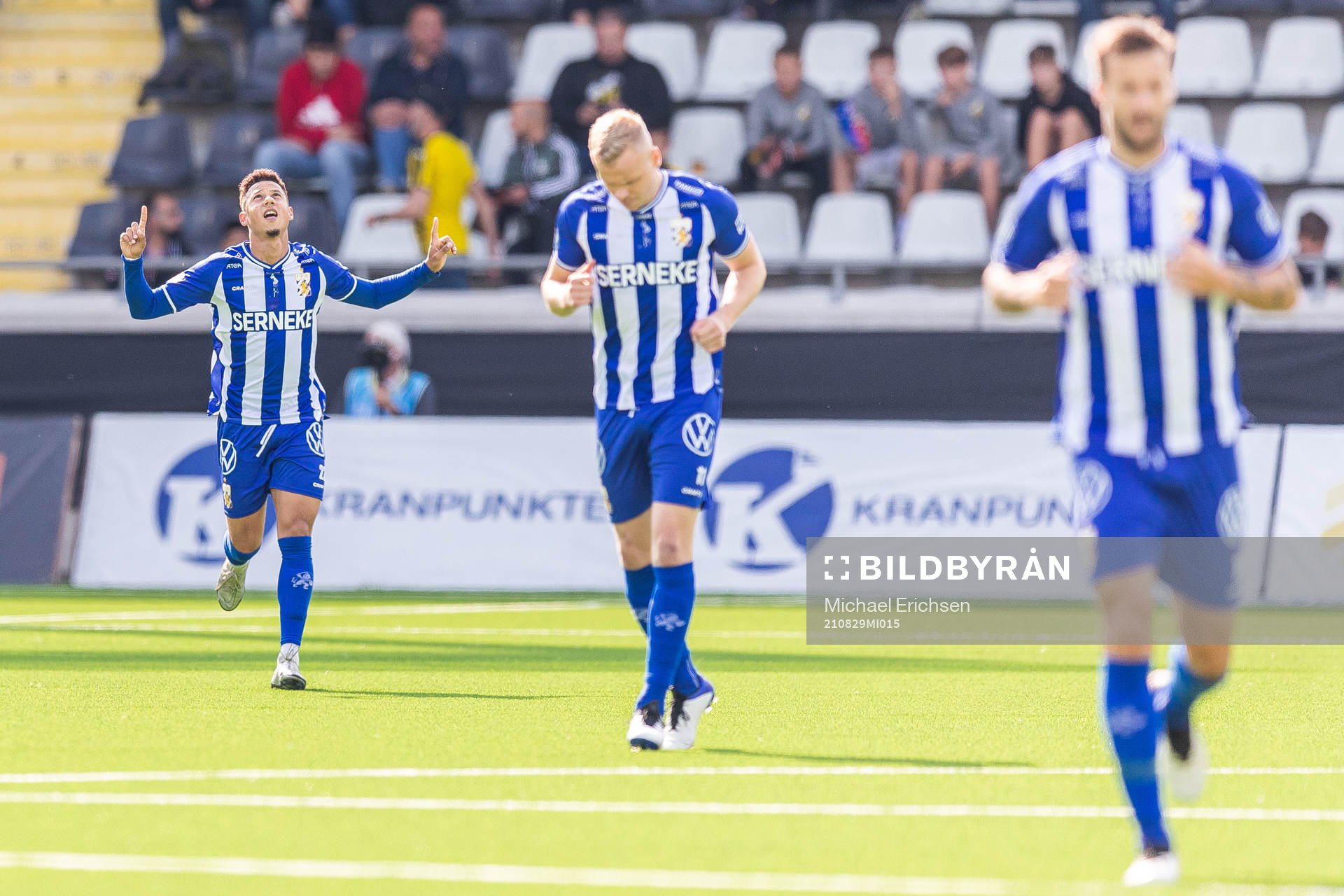 IFK Göteborgs Tobias Sana jublar