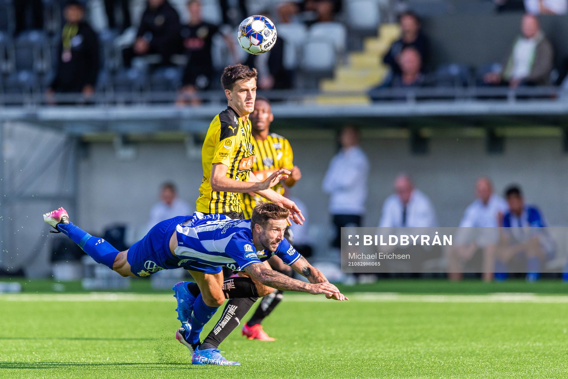 Häckens Alexander Jeremejeff  och IFK Göteborgs Mattias
