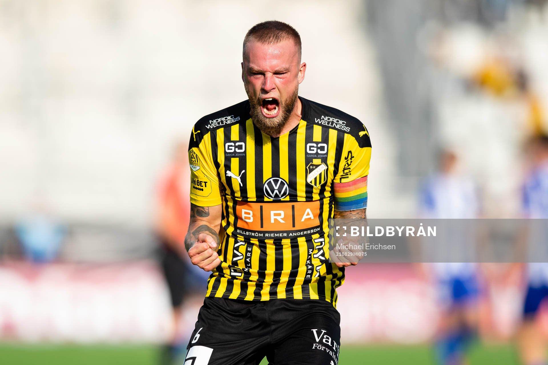 Häckens Alexander Faltsetas jublar