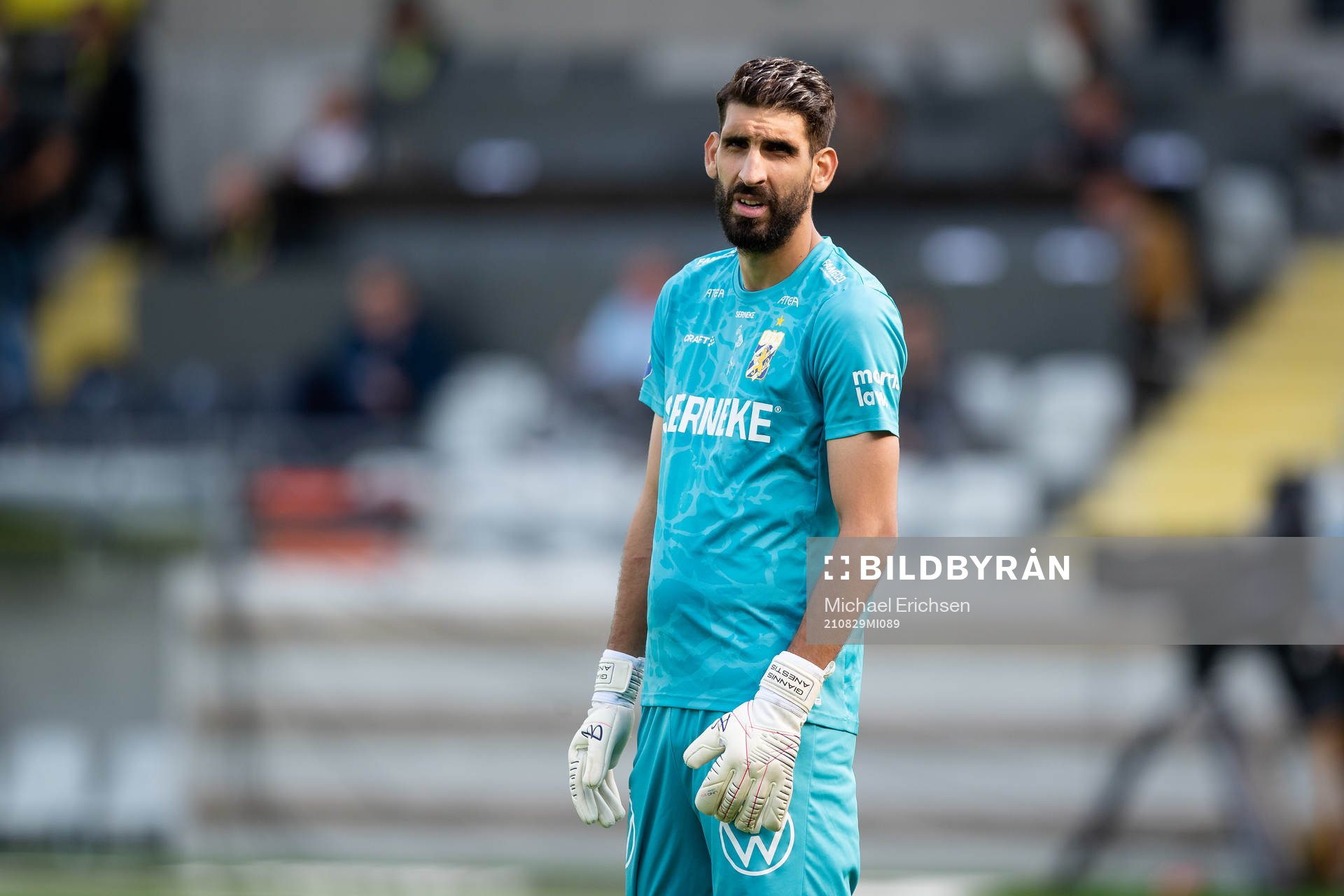 IFK Göteborgs målvakt Giannis Anestis
