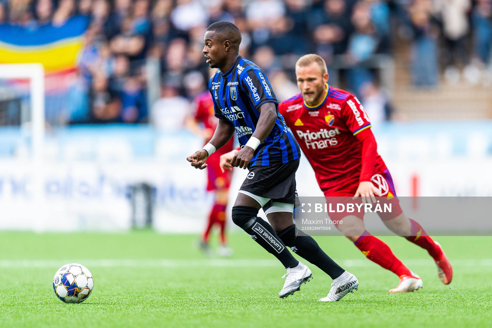Sirius Nahom Girmai Netabay och Djurgårdens Nicklas