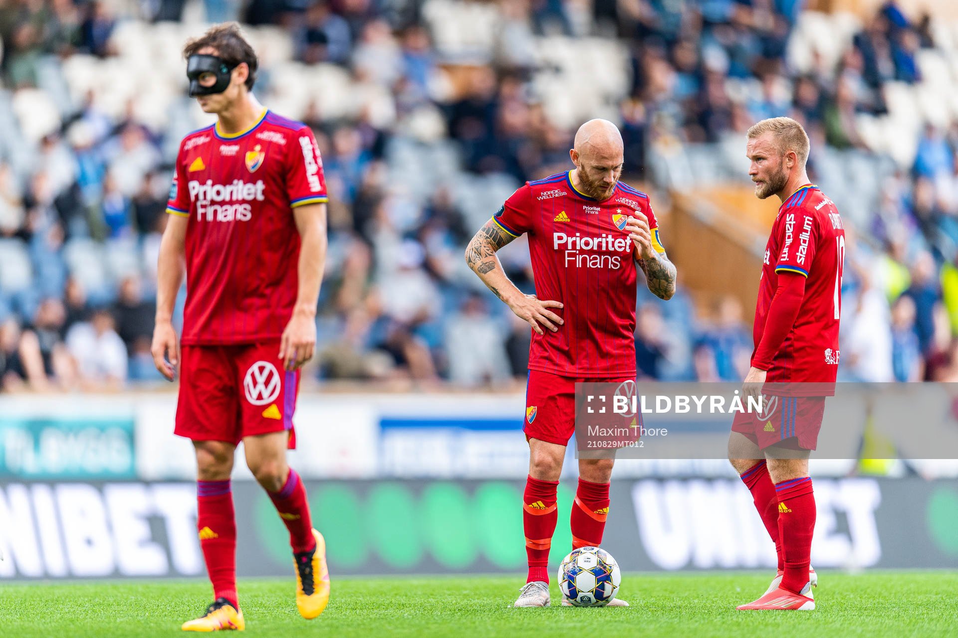 Djurgårdens Hjalmar Ekdal, Magnus Eriksson och Nicklas