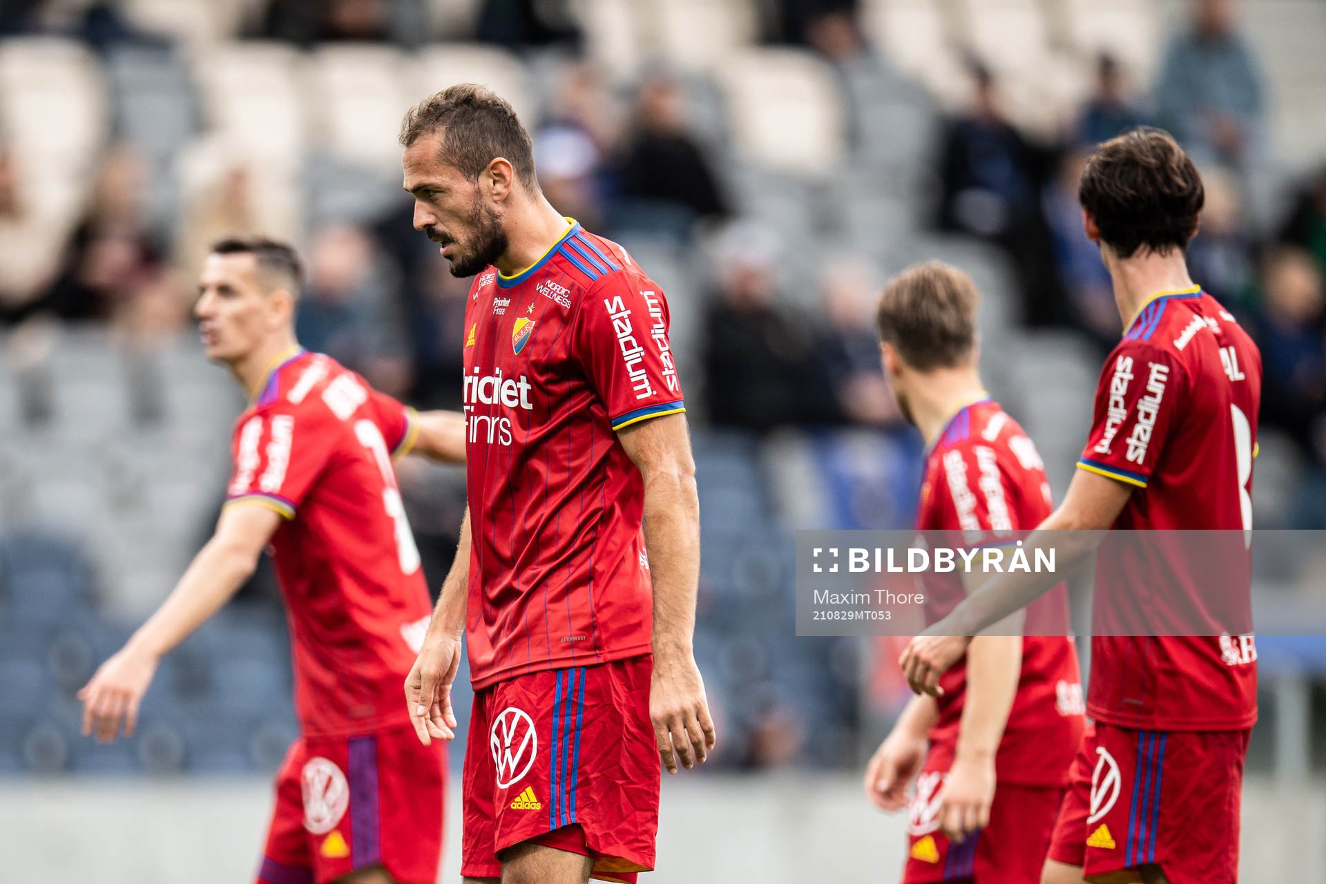 Djurgårdens Emir Kujovic deppar