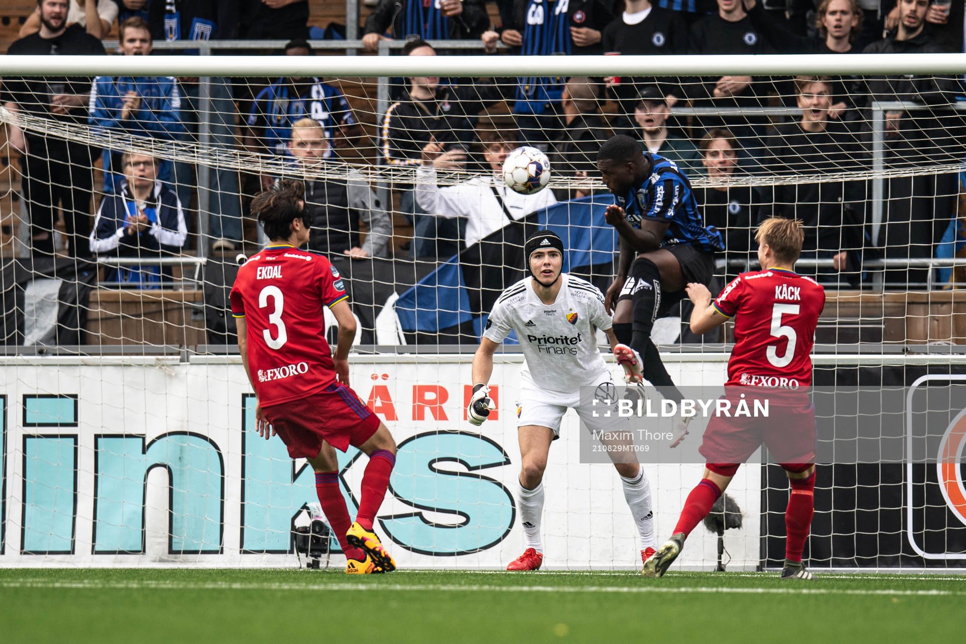 Djurgårdens målvakt Jacob Widell Zetterström