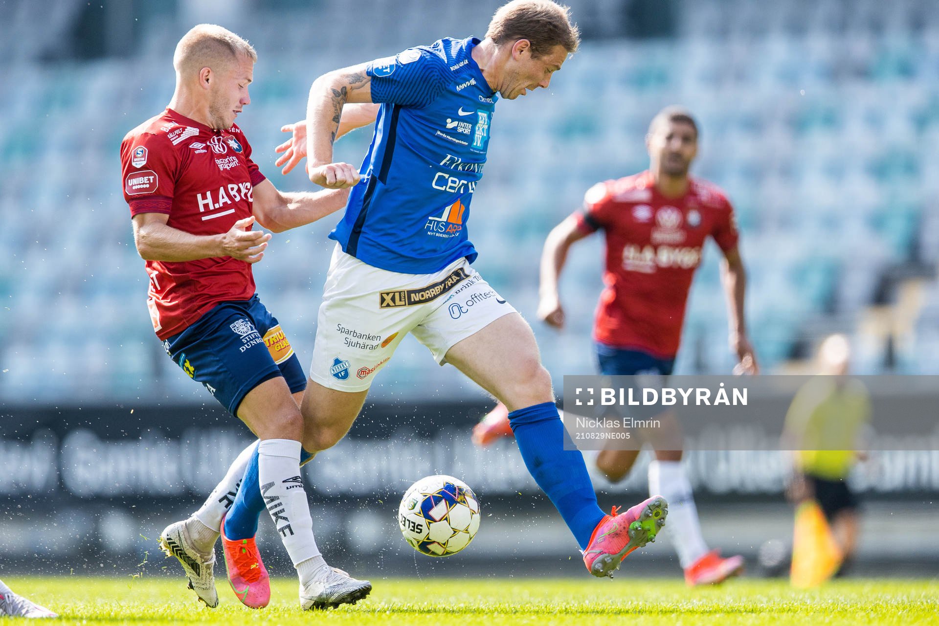Örgrytes Hampus Dahlqvist och Norrbys Nicklas Savolainen