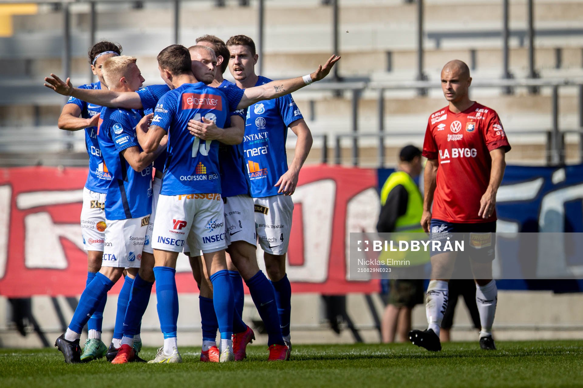 Norrbys Johan Brannefalk jublar