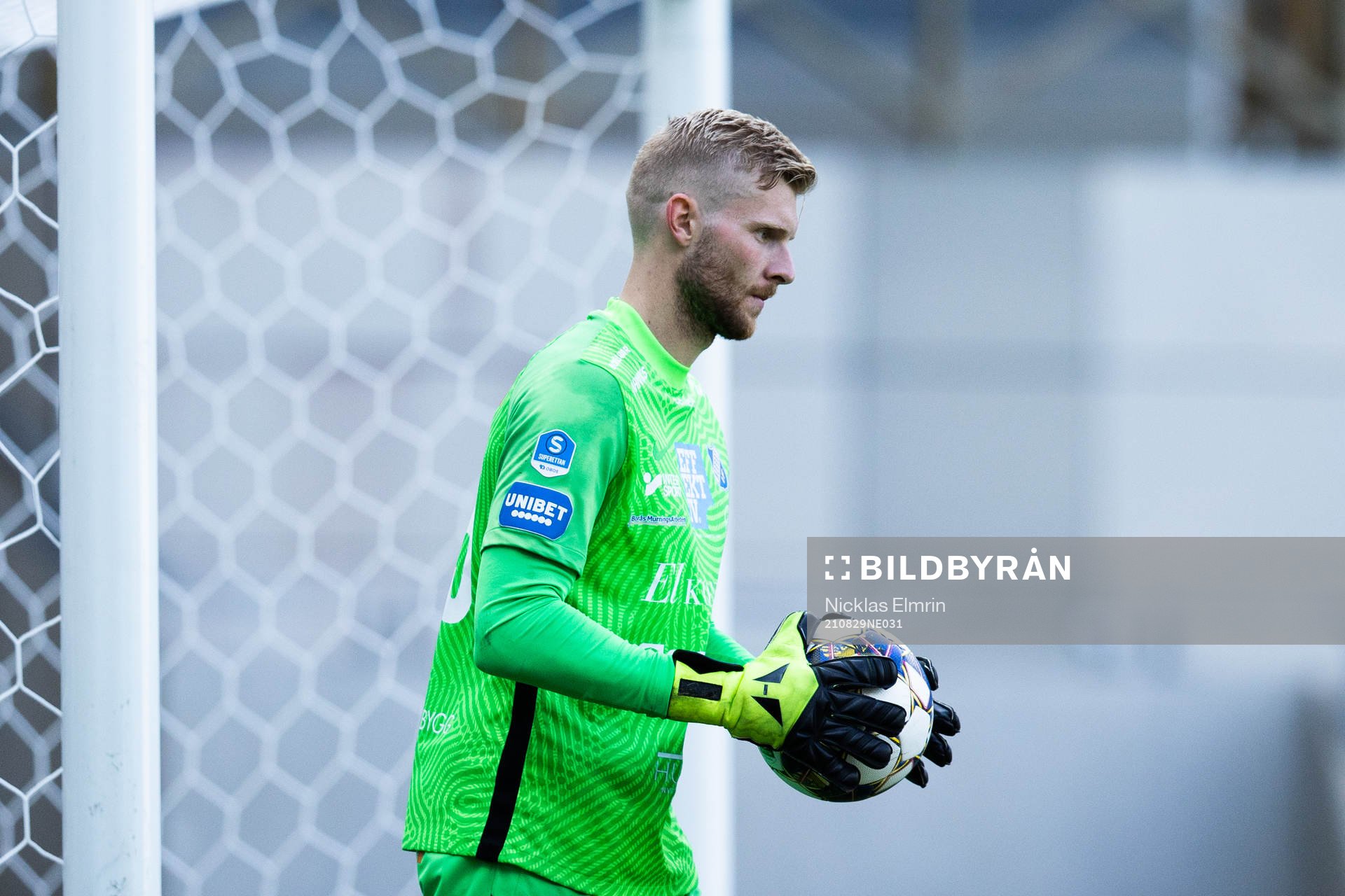 Norrbys målvakt Anton Cajtoft
