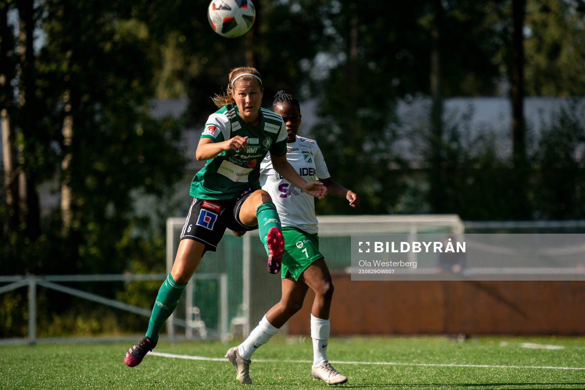 Mallbackens Sarah Bergman och Moröns Hildah Magaia