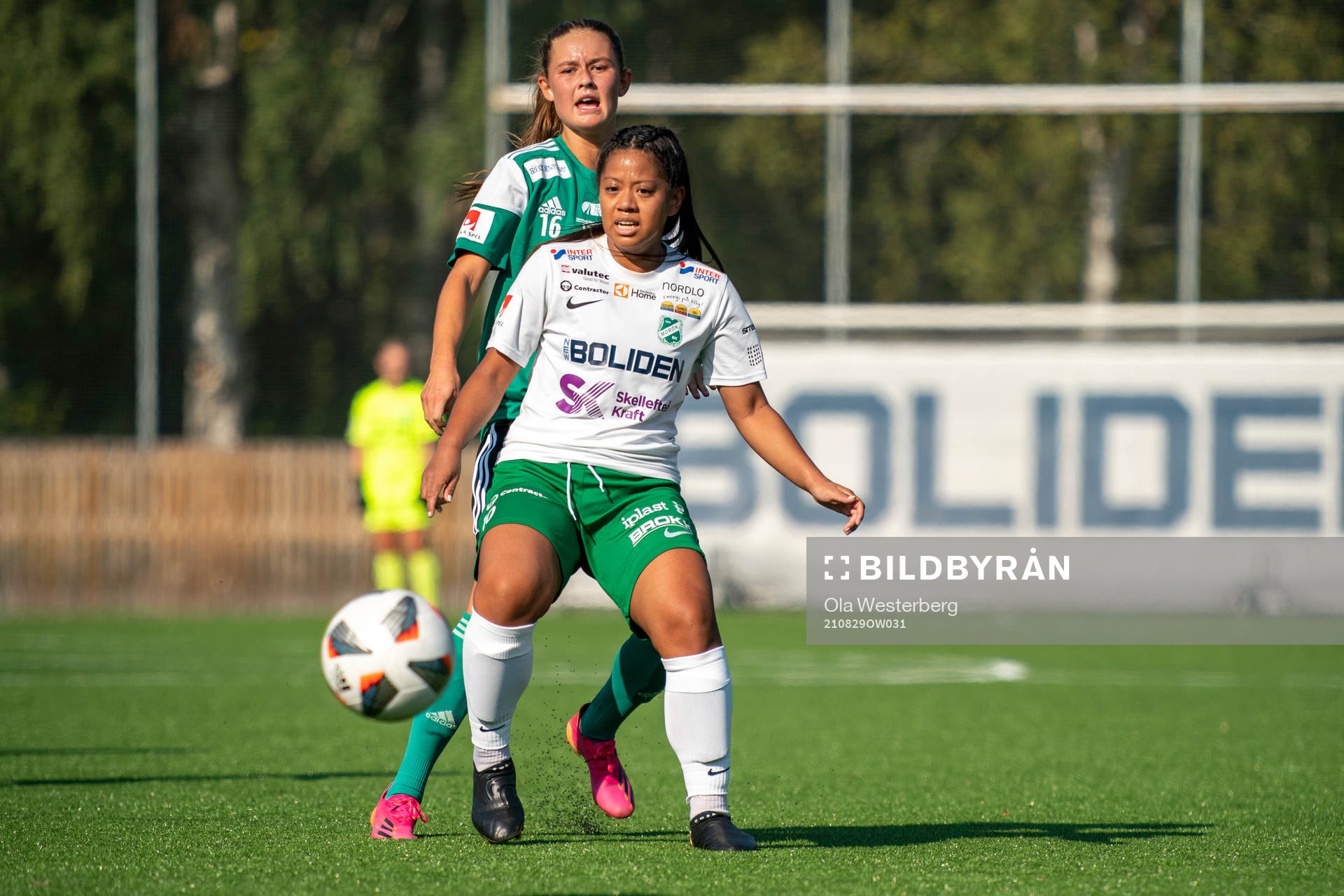 Moröns Carla Portillo och Mallbackens  Svea Rehnberg