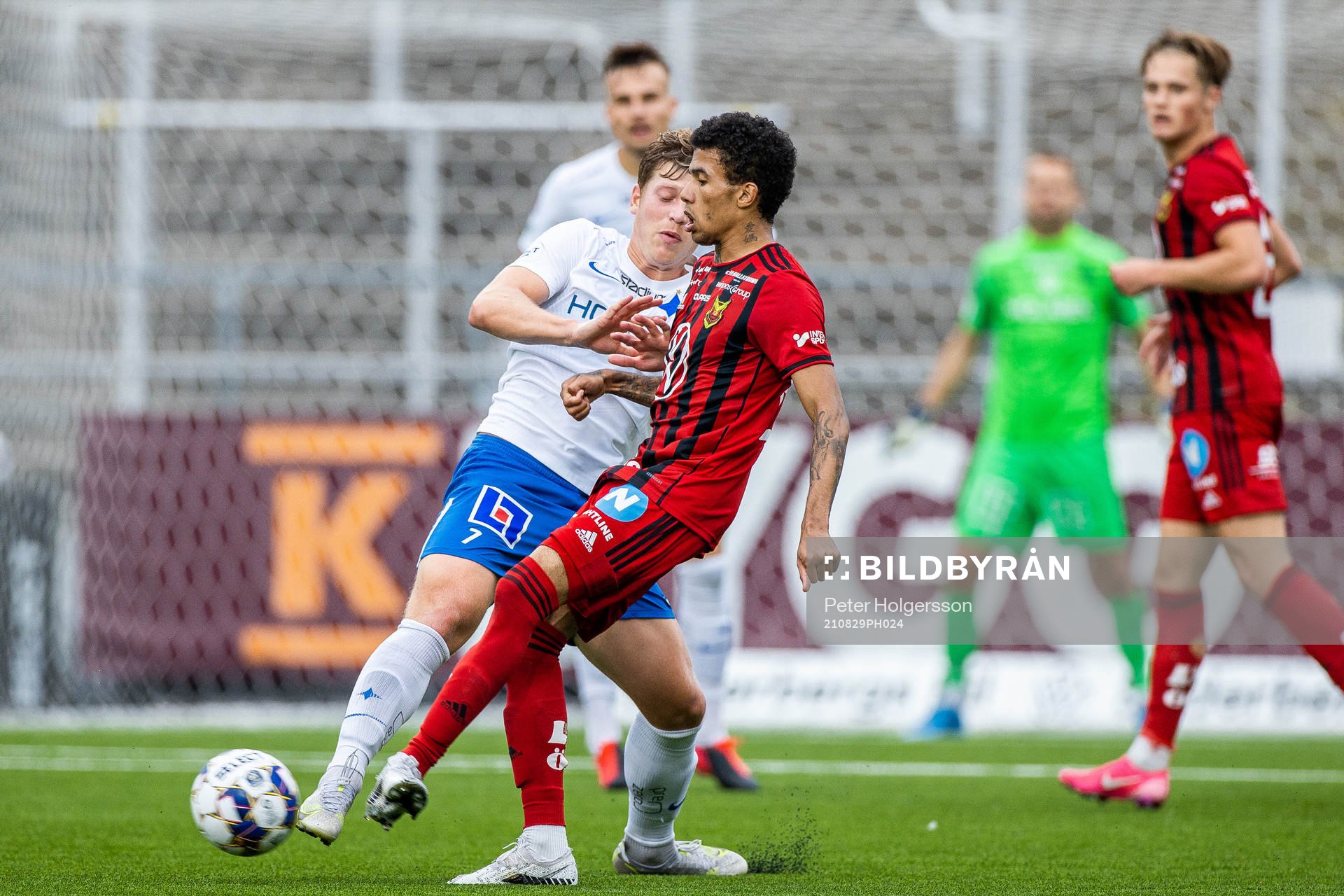 IFK Norrköpings Alexander Fransson och Östersunds Jerell
