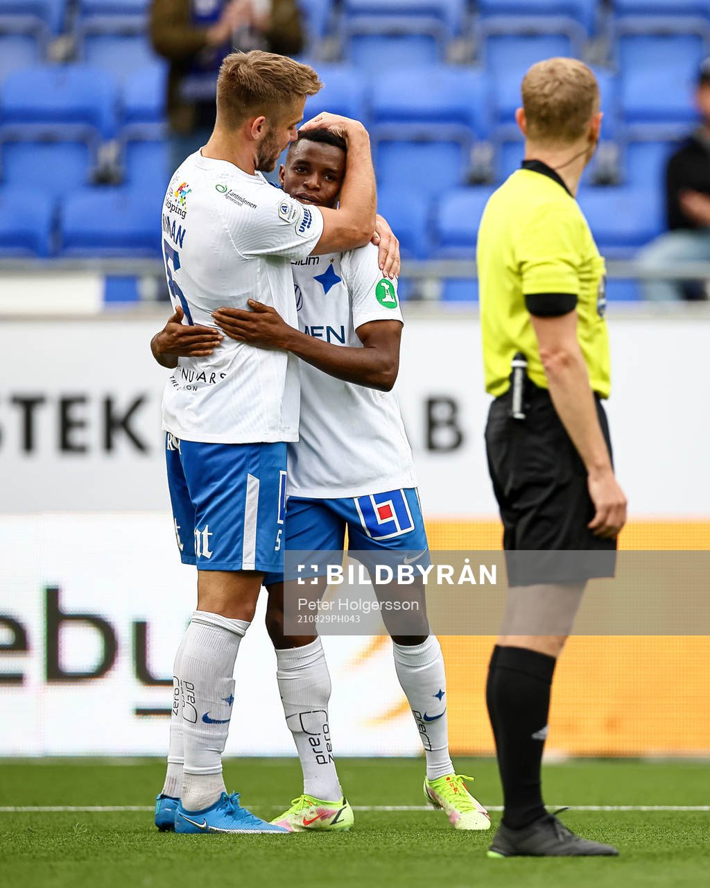 IFK Norrköpings Christoffer Nyman och Ishaq Abdulrazaq