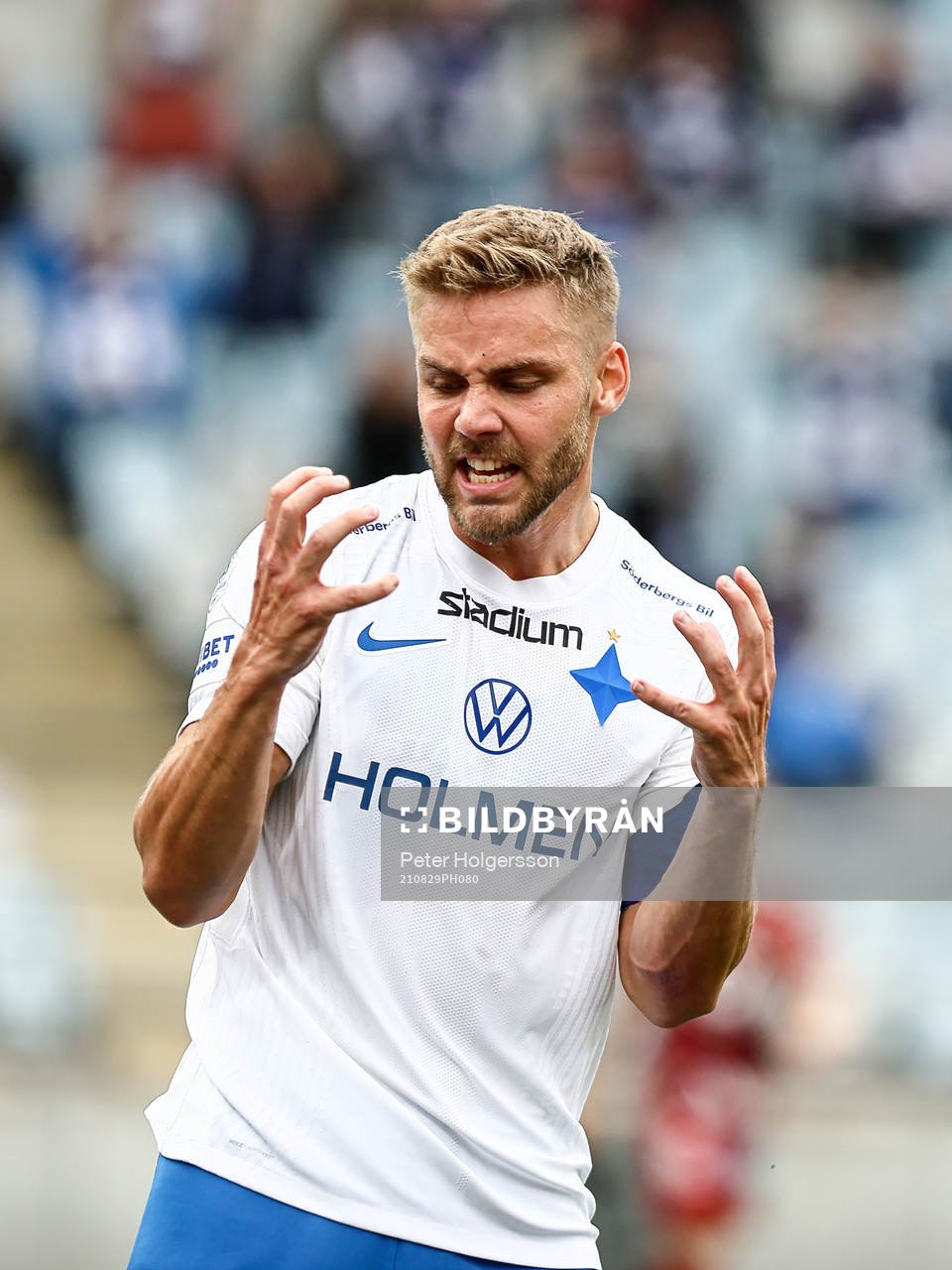 IFK Norrköpings Christoffer Nyman jublar eller deppar