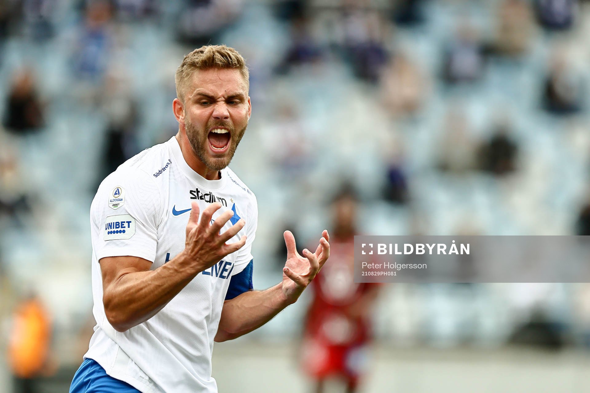 IFK Norrköpings Christoffer Nyman jublar eller deppar