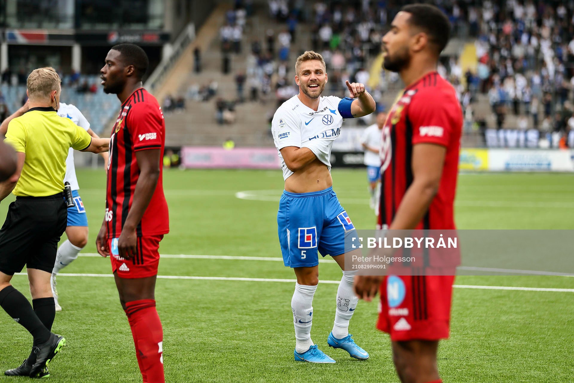 IFK Norrköpings Christoffer Nyman jublar