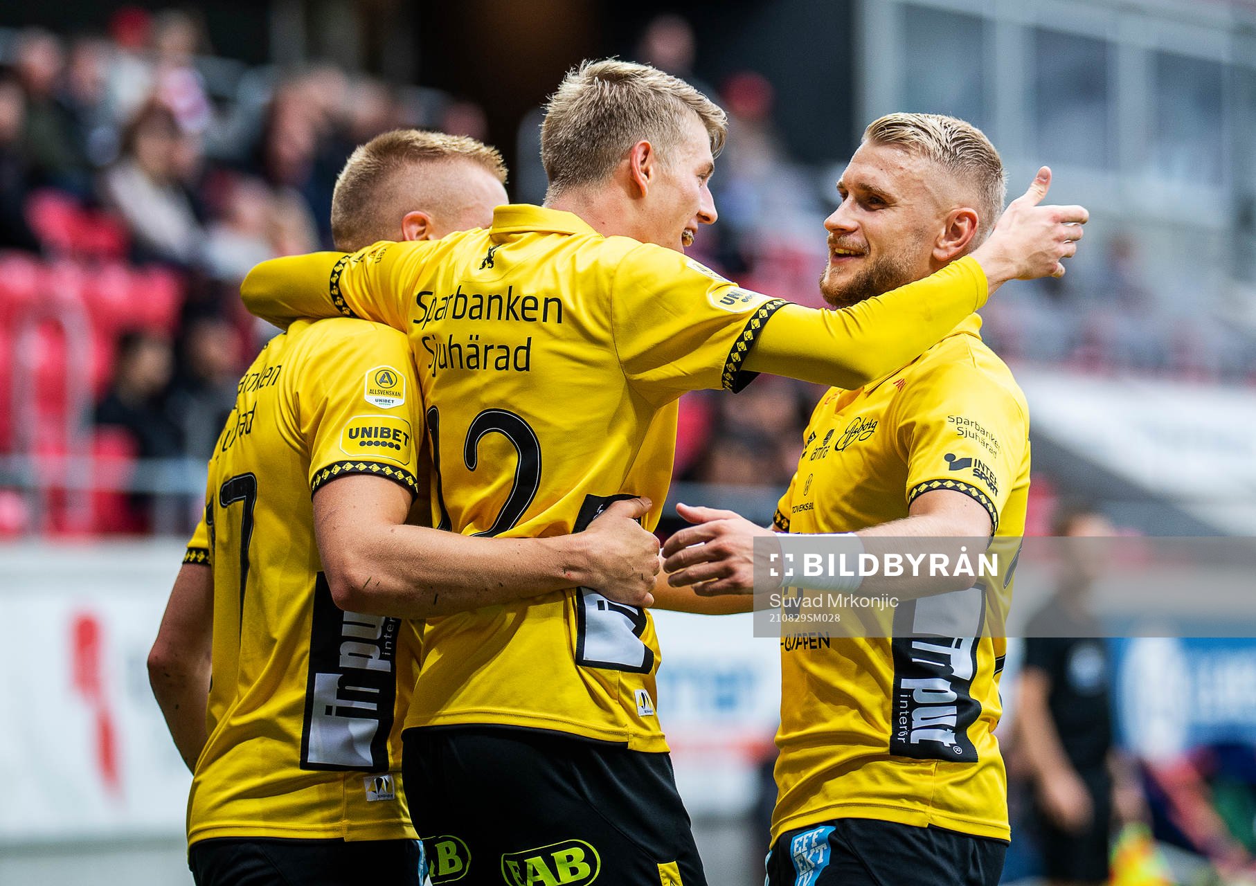 Elfsborgs Alexander Bernhadsson jublar
