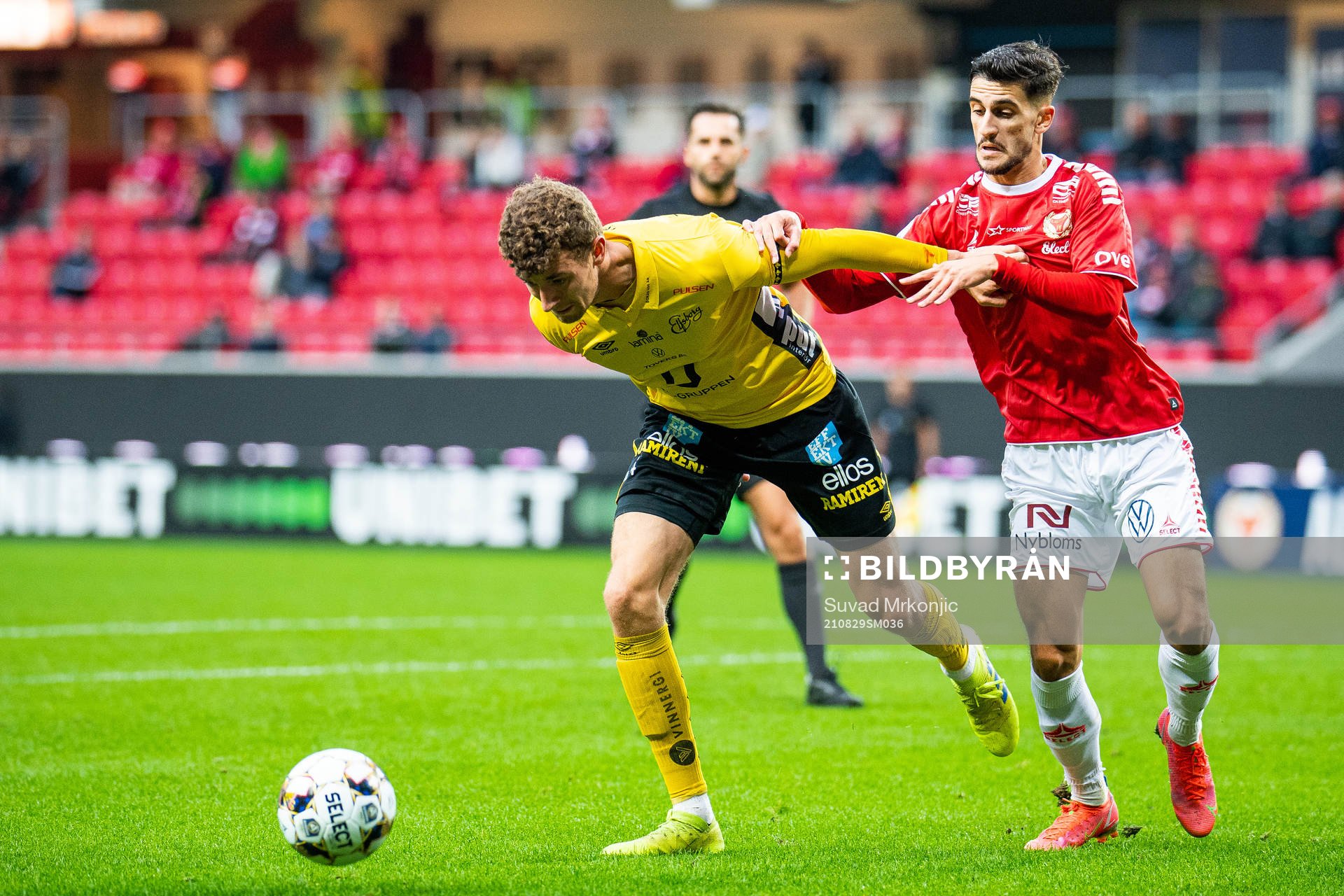 Elfsborgs Christopher McVey och Kalmars Noah Shamoun