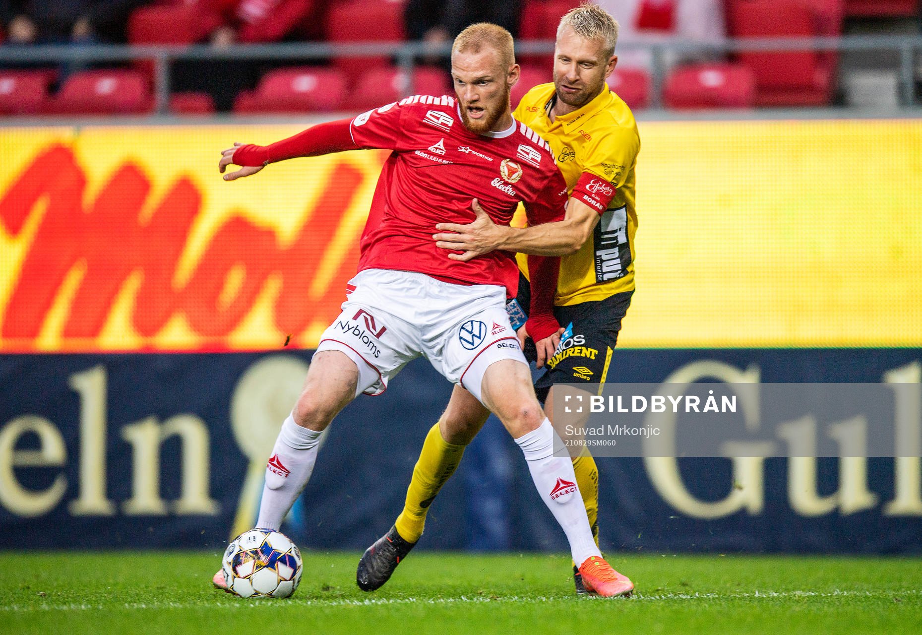 Kalmars Nils Fröling och Elfsborgs Johan Larsson