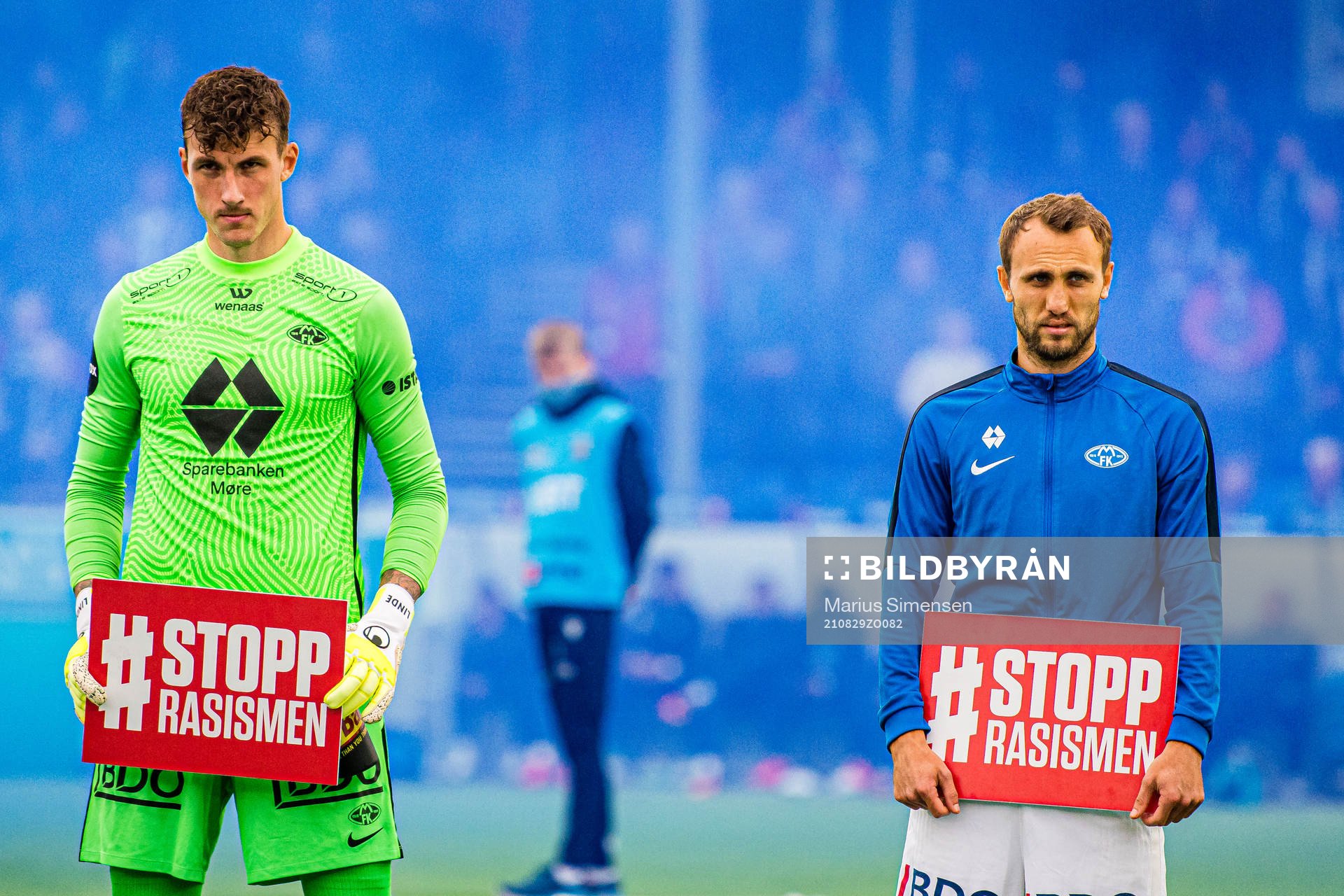 Andreas Christopher Linde and Magnus Wolff Eikrem of Molde