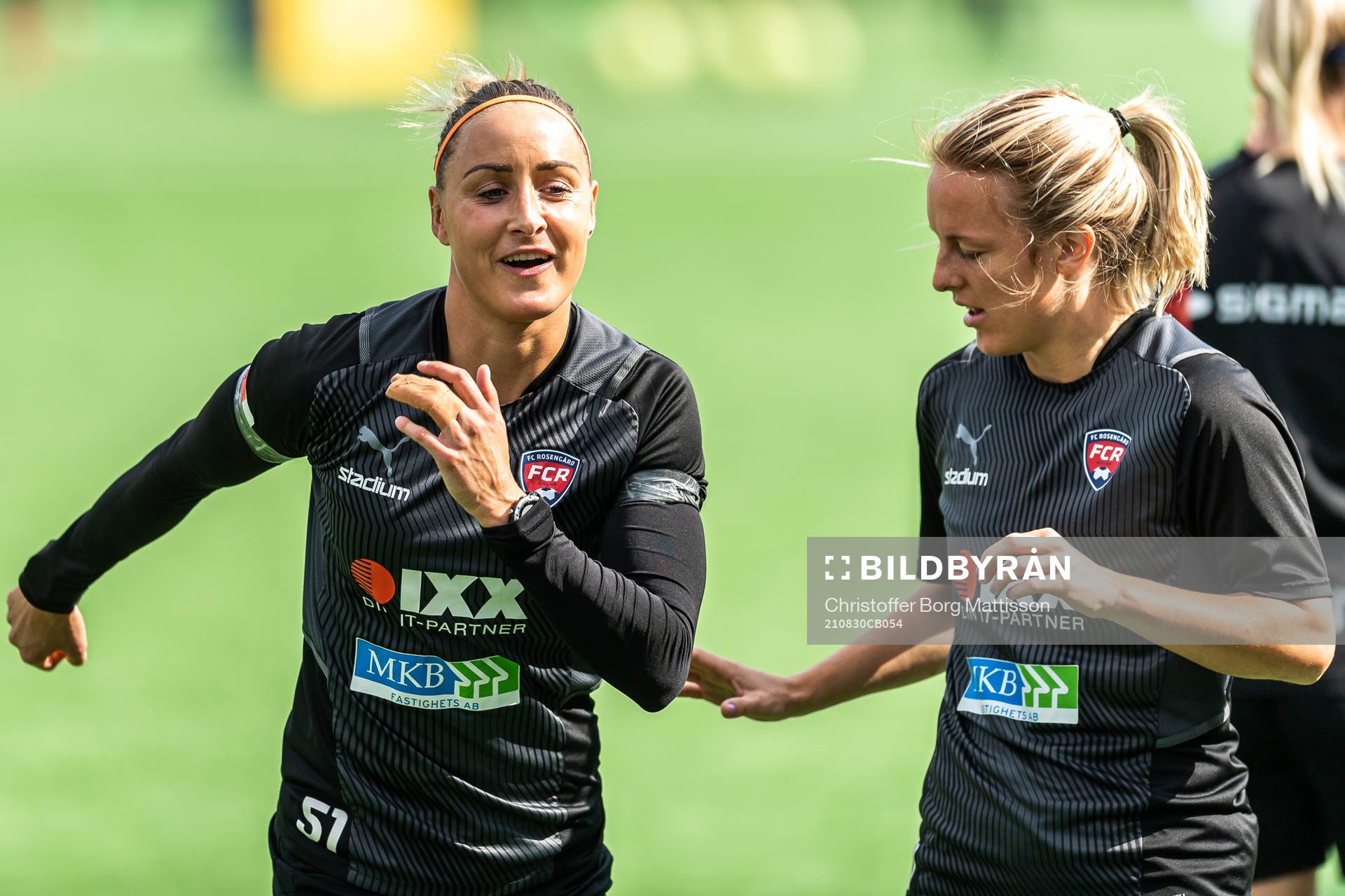 Sanne Troelsgaard and Mimmi Larsson