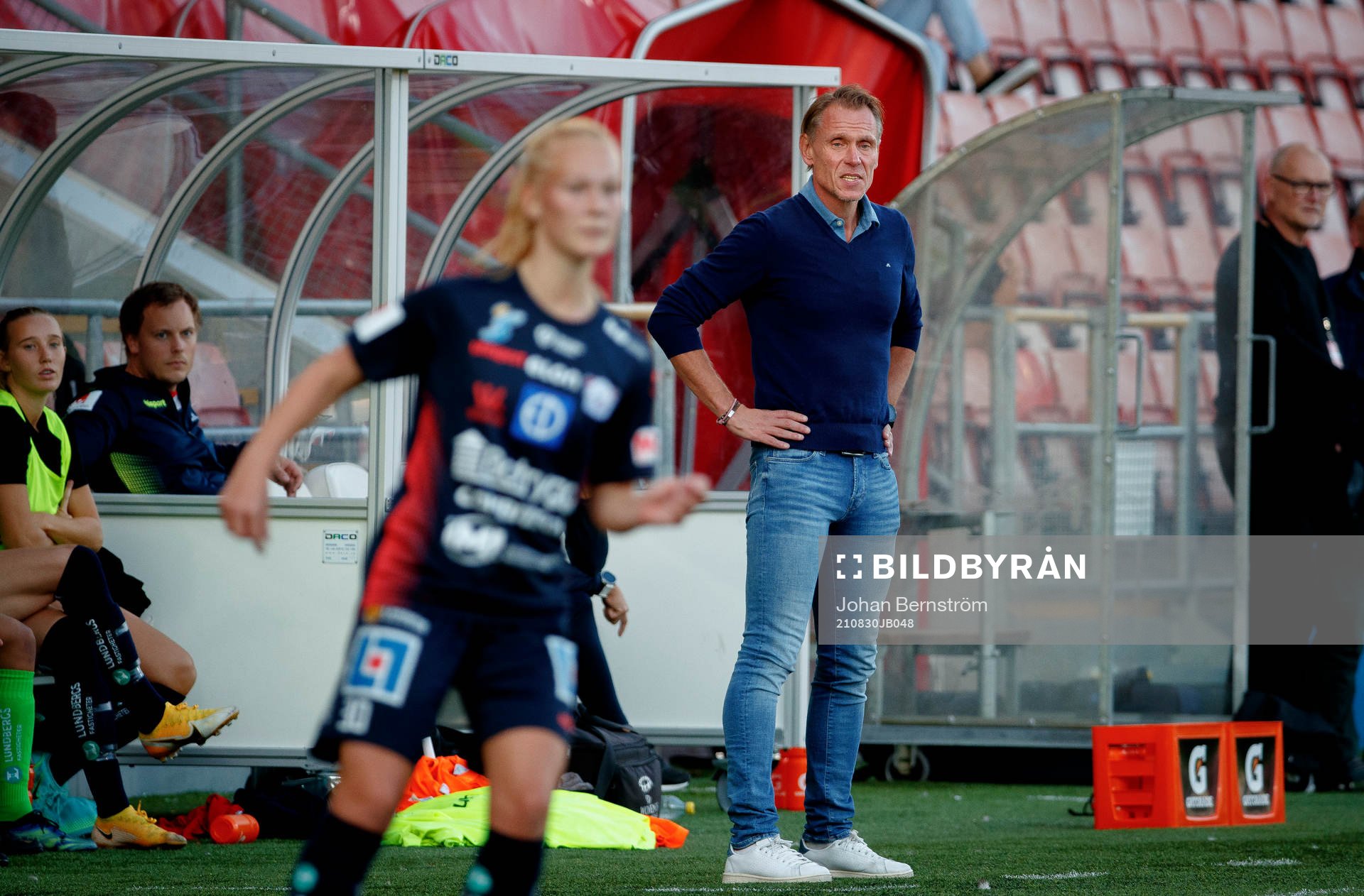 Linköpings tränare Andrée Jeglertz