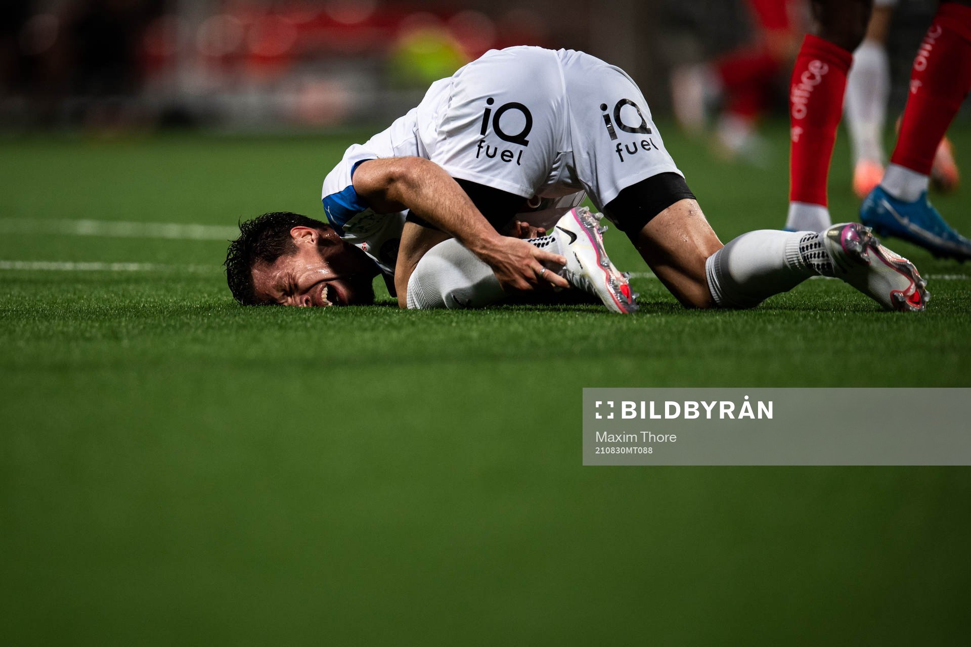Akropolis Erik Figueroa har ont