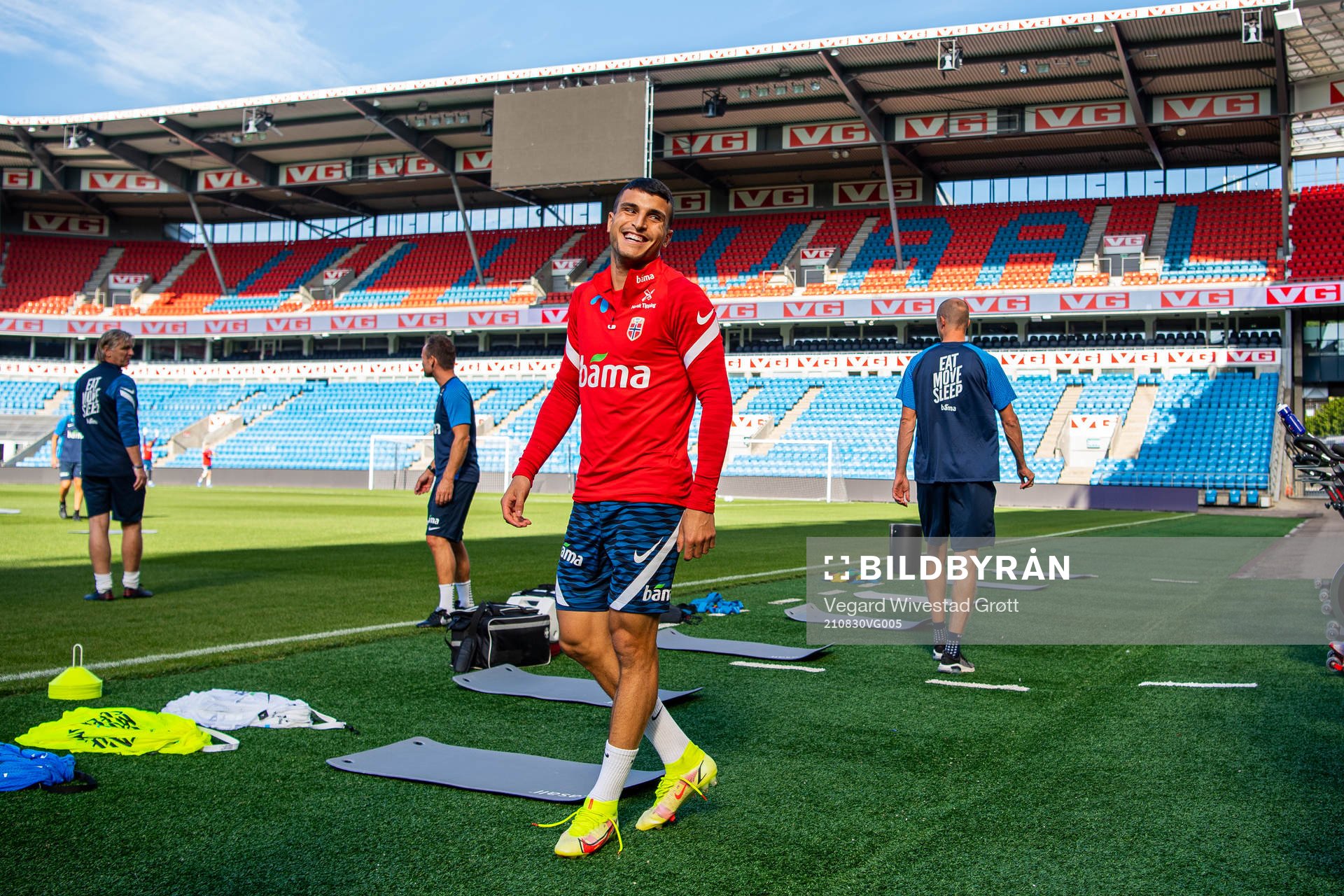 Mohamed Elyounoussi of the Norwegian national football team
