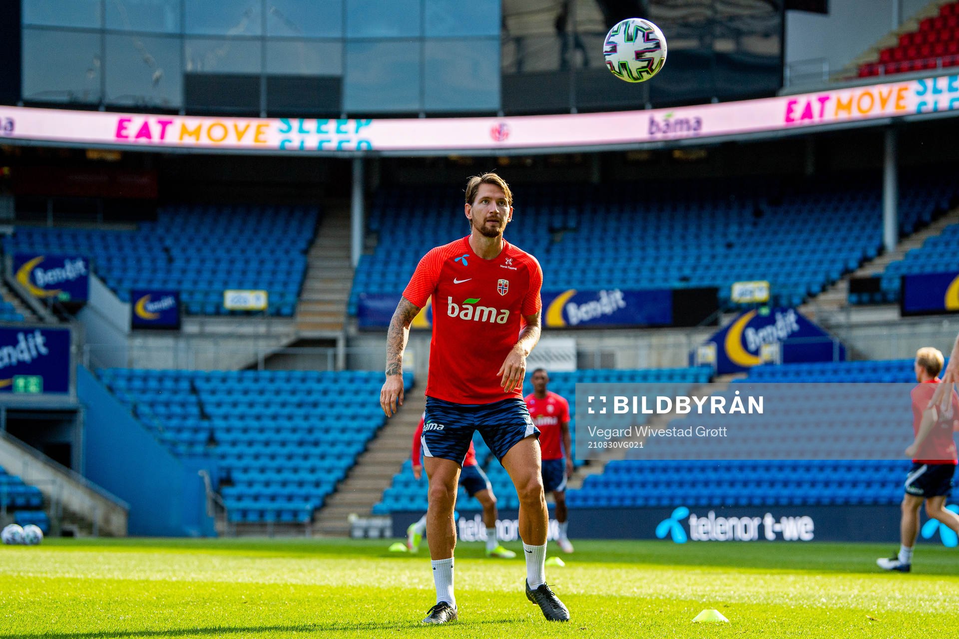 Stefan Strandberg of the Norwegian national football team