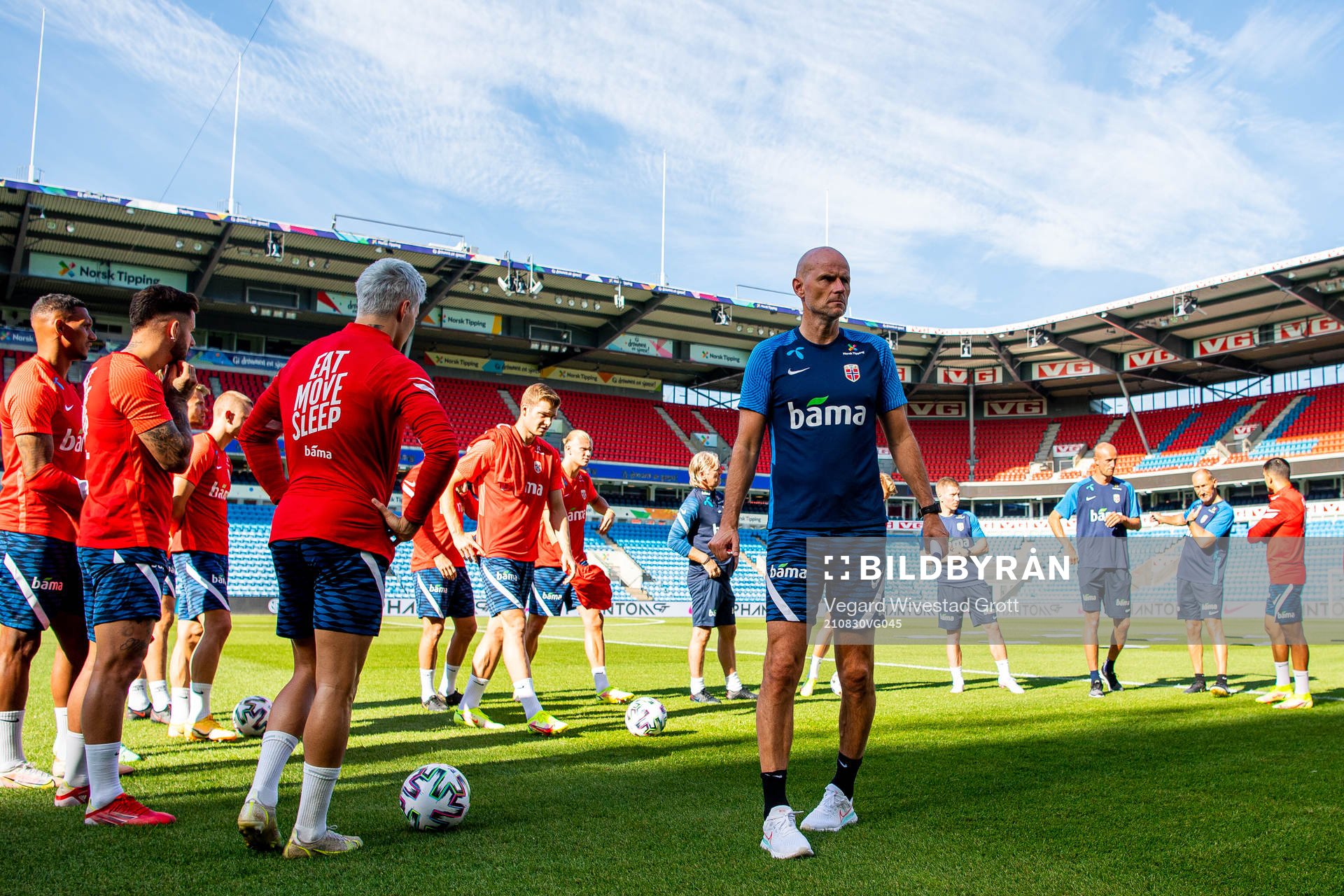 Ståle Solbakken, head coach of the Norwegian national