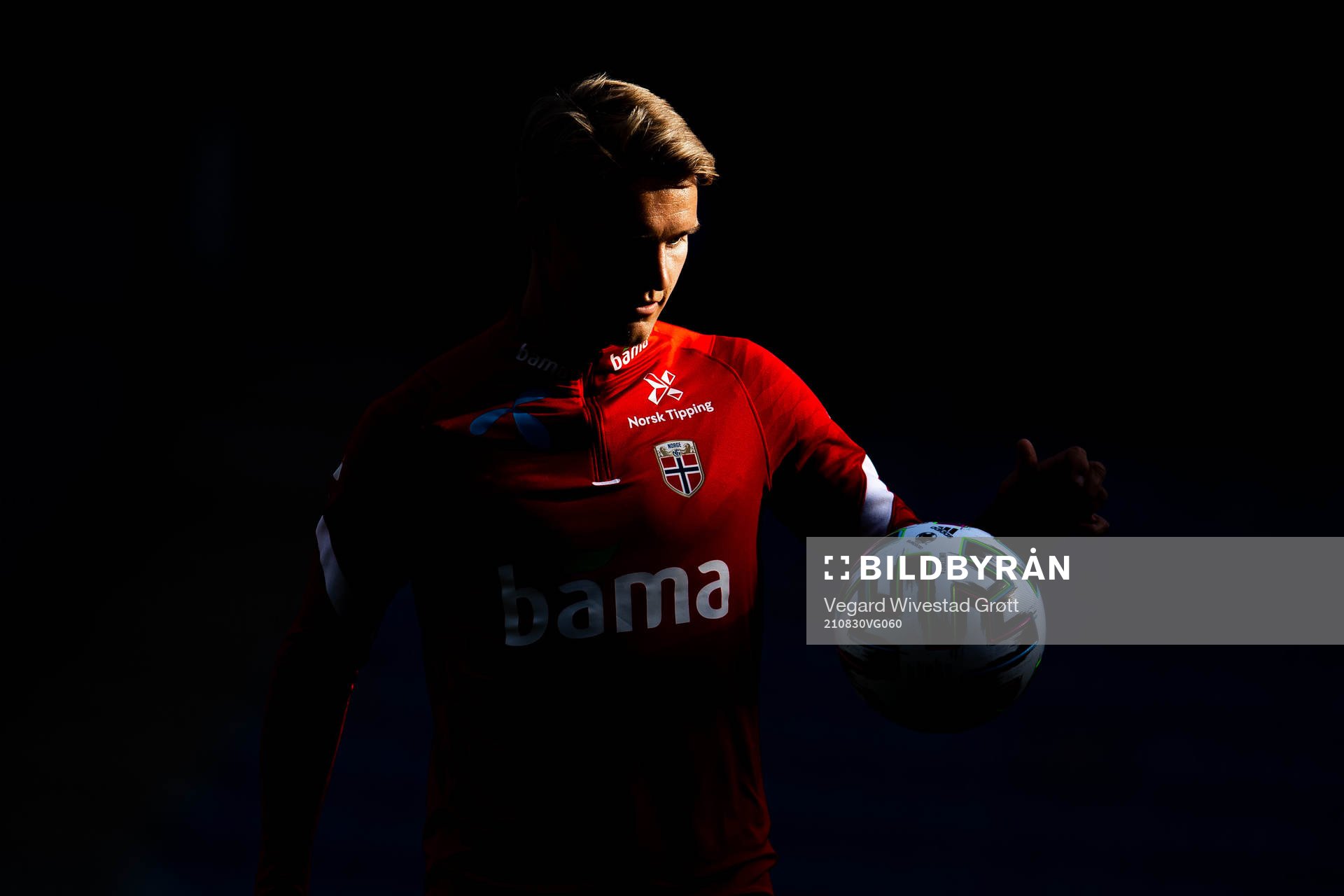 Martin Ødegaard of the Norwegian national football team