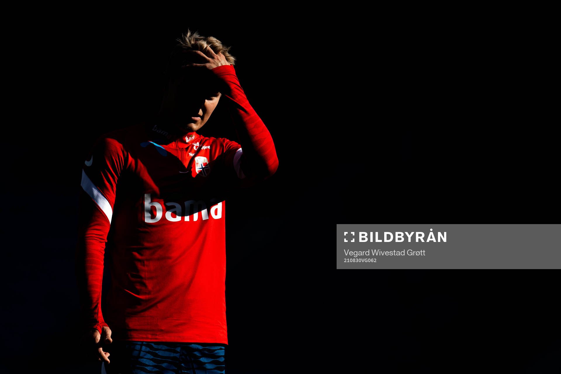 Martin Ødegaard of the Norwegian national football team