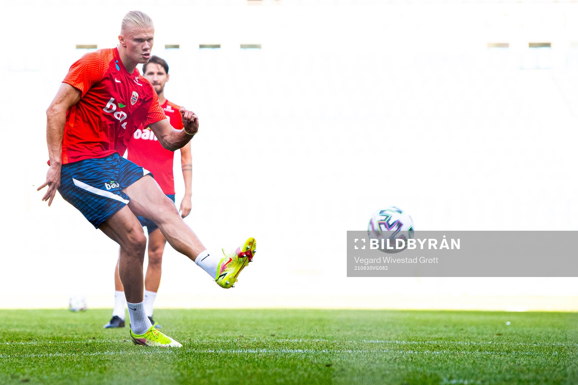 Erling Braut Haaland of the Norwegian national football team