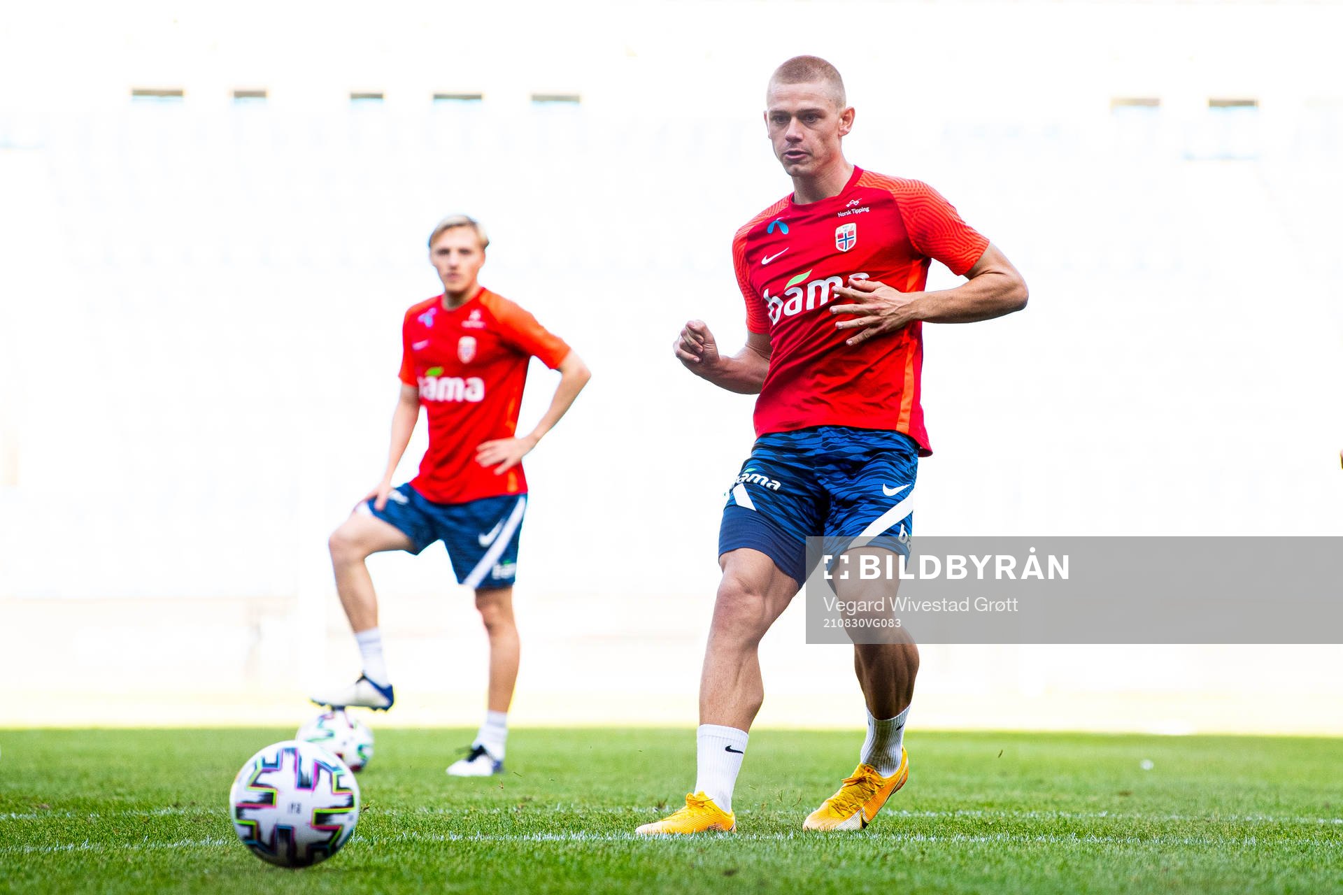 Julian Ryerson of the Norwegian national football team