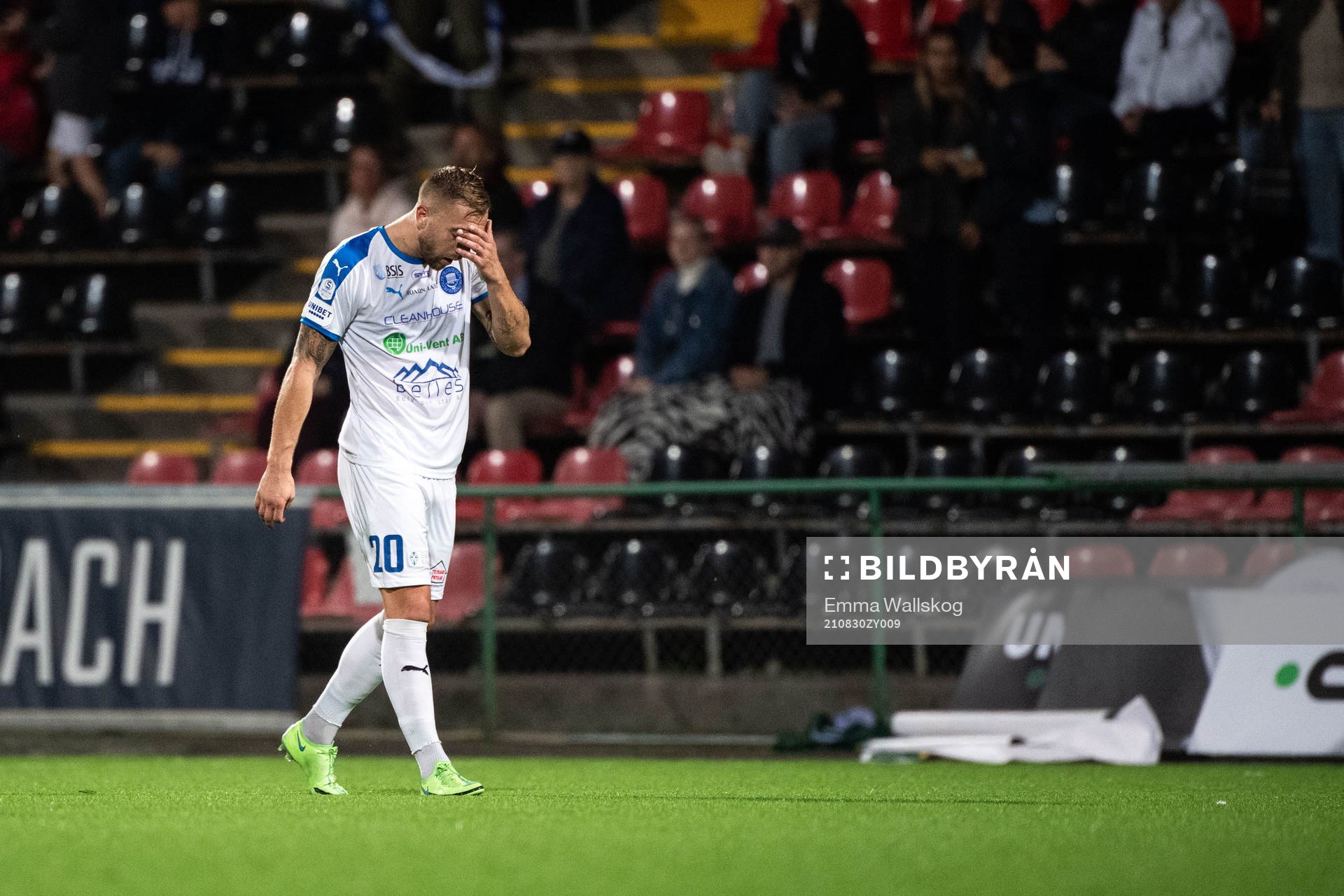 Värnamos Freddy Winsth deppar