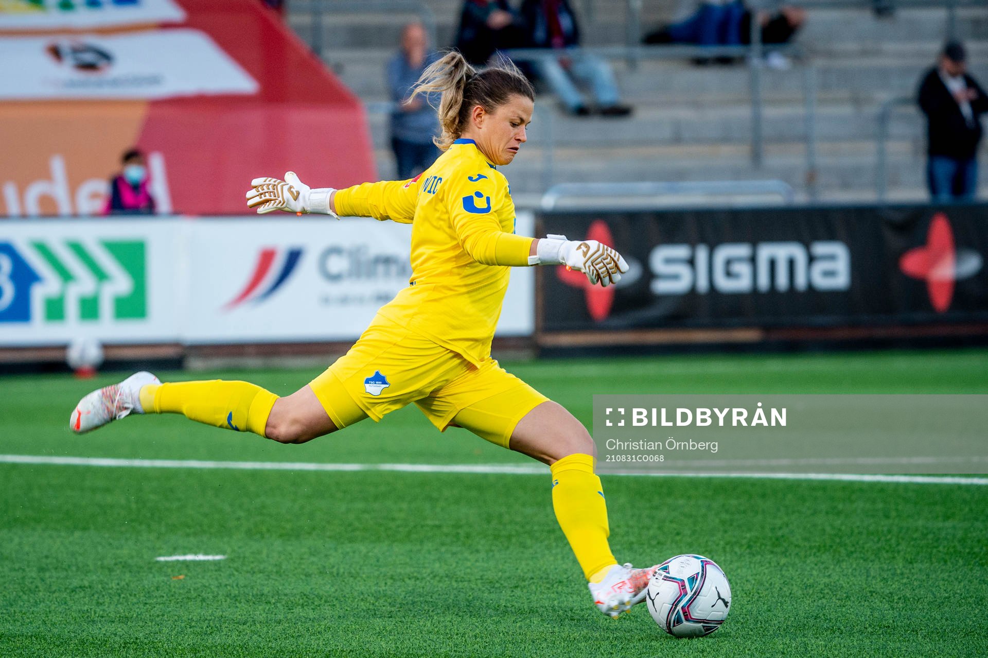 Goalkeeper Martina Tufekovic of Hoffenheim