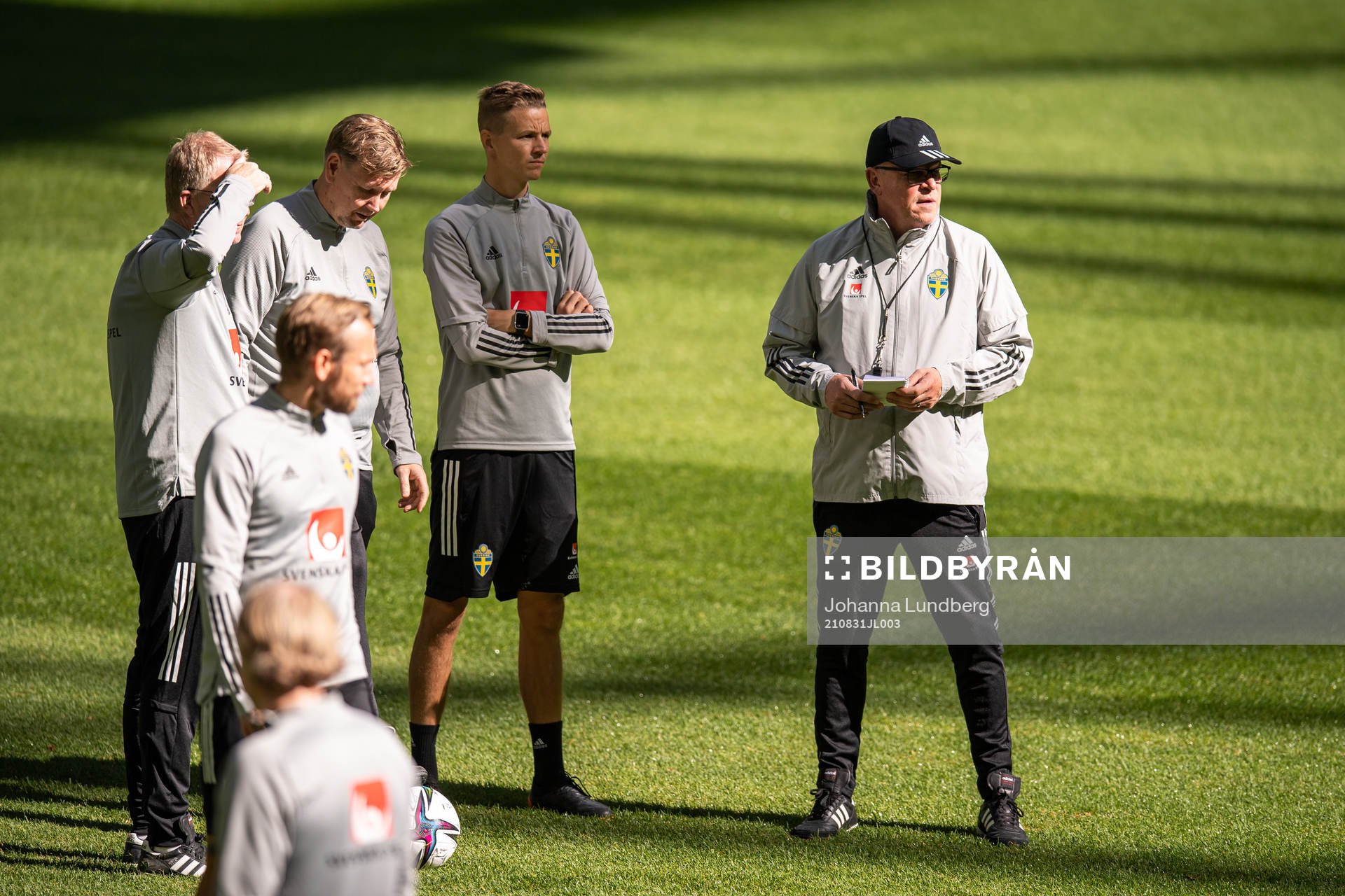 Assistant coach Peter Wettergren, goalkeeper coach Maths