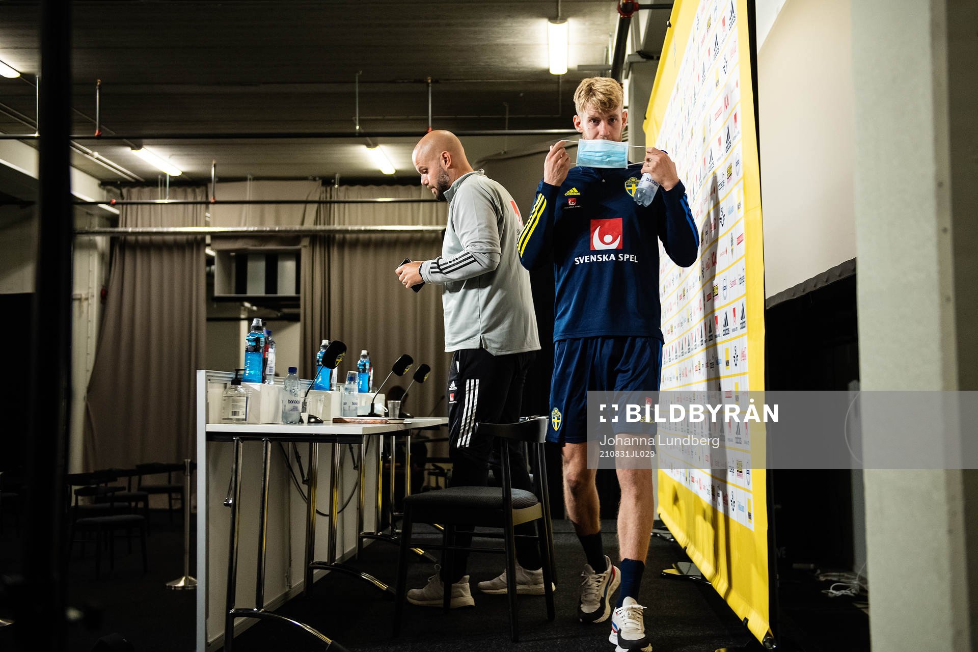 Filip Helander of the Swedish national team