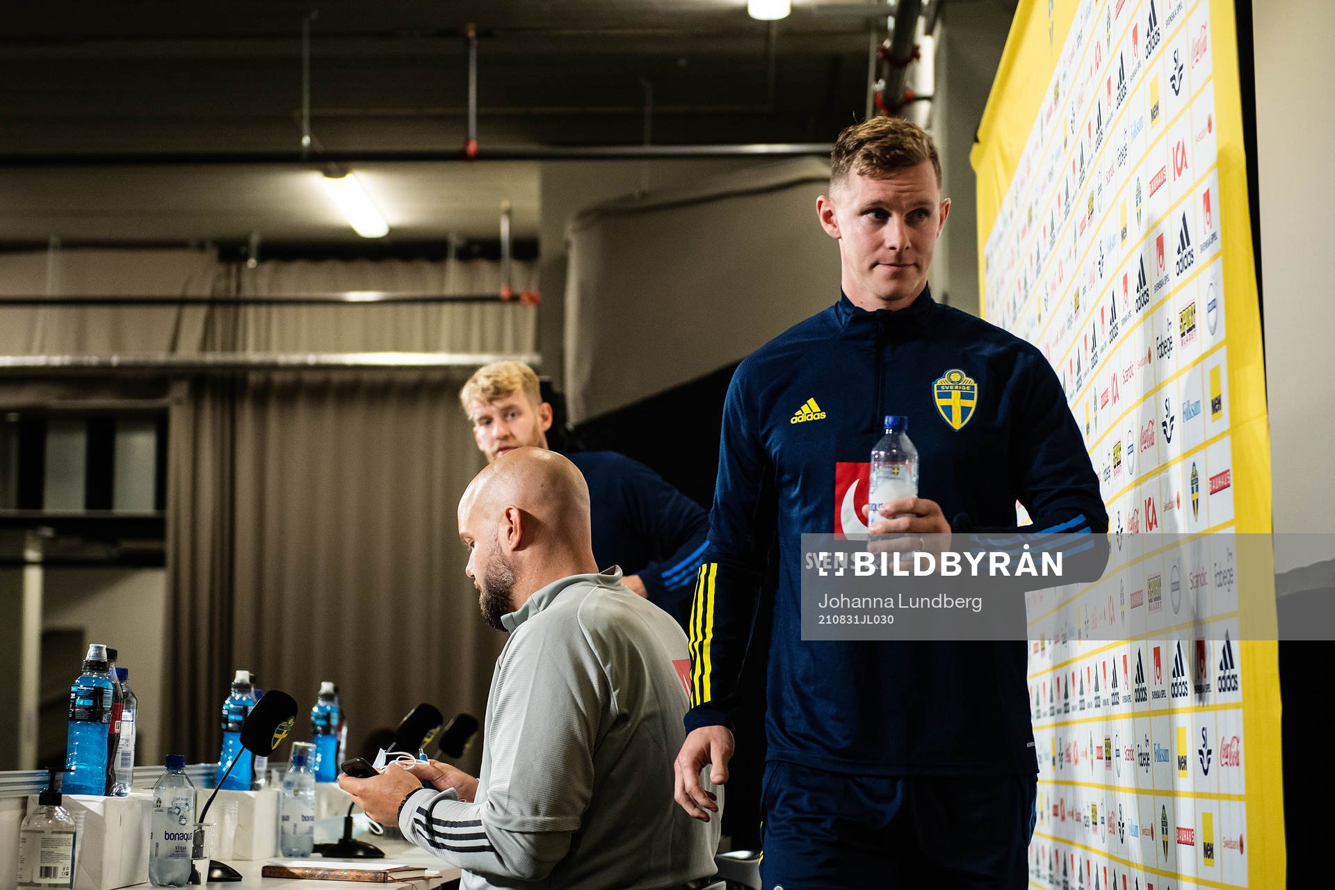 Emil Krafth of the Swedish national team