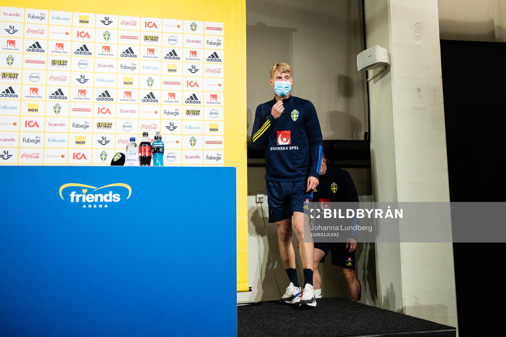 Filip Helander of the Swedish national team
