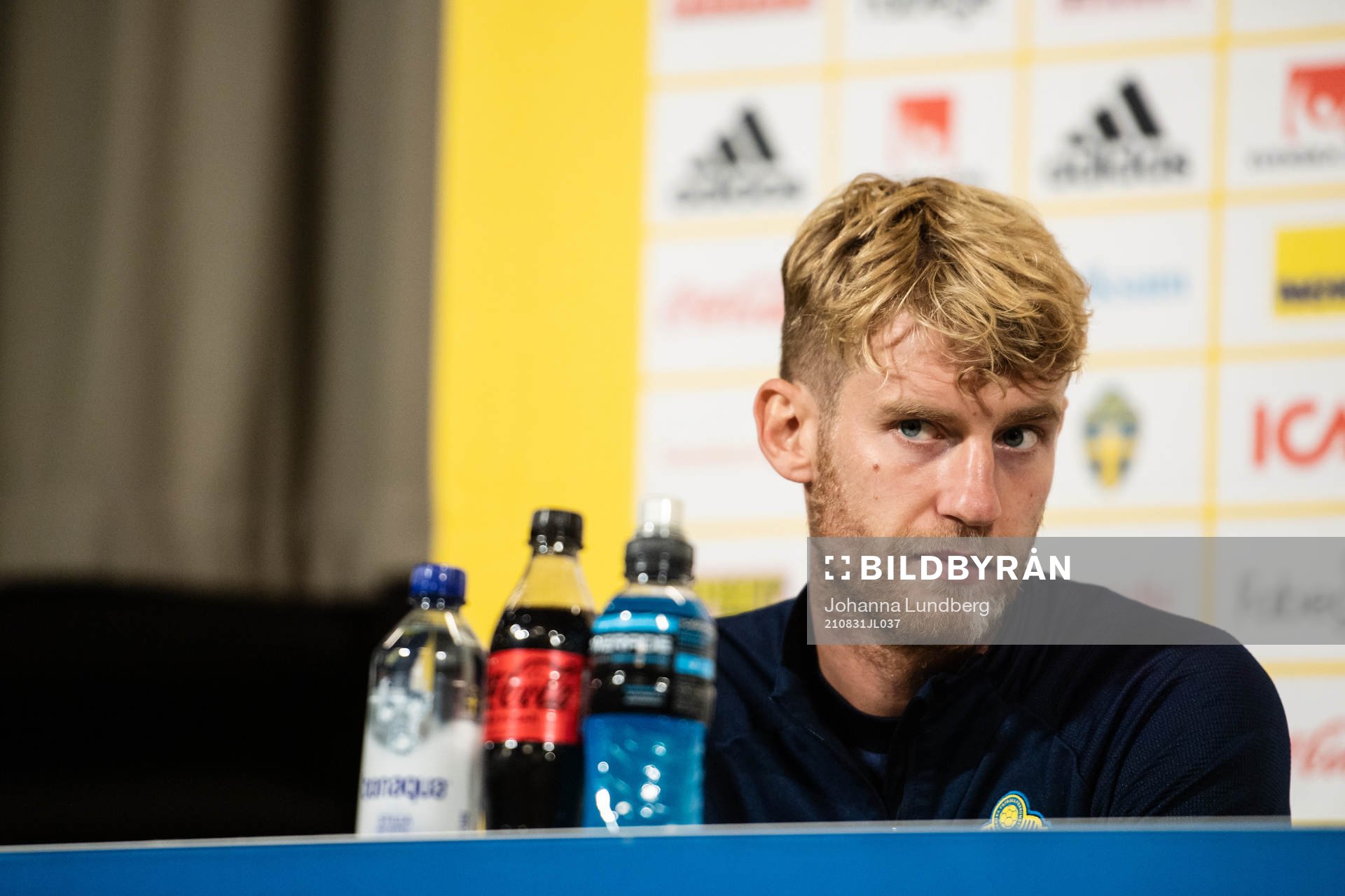 Filip Helander of the Swedish national team