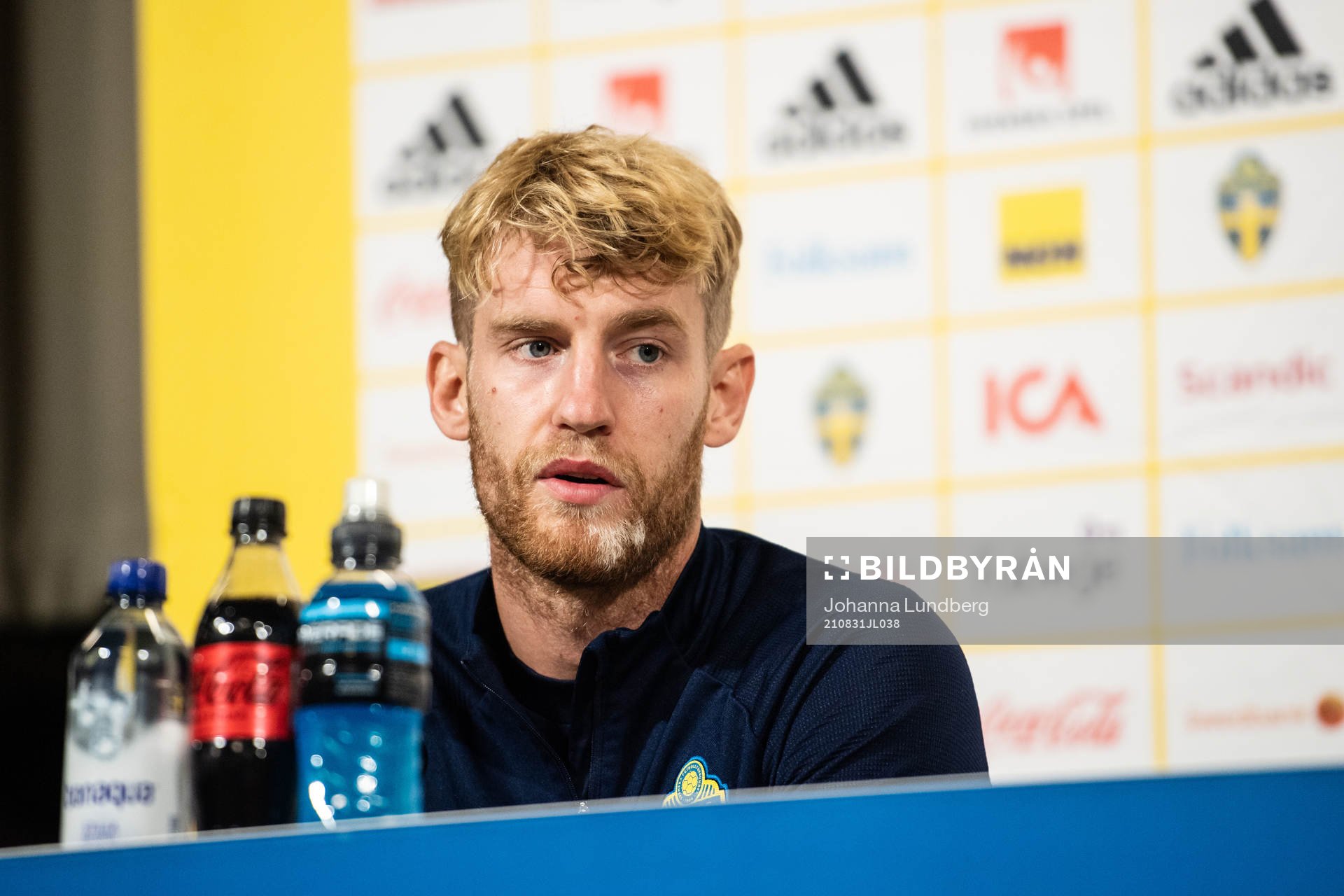 Filip Helander of the Swedish national team