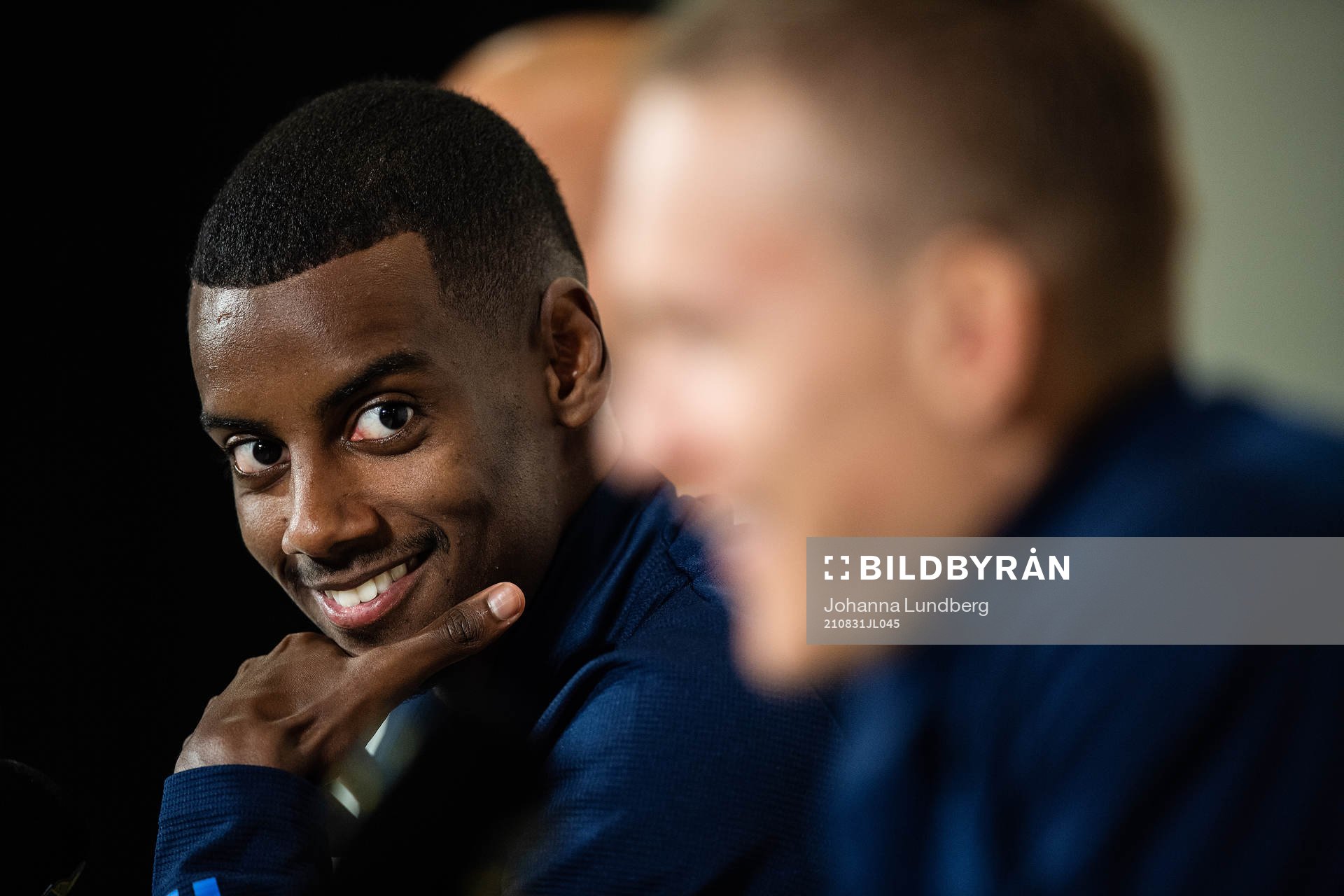 Alexander Isak of the Swedish national team