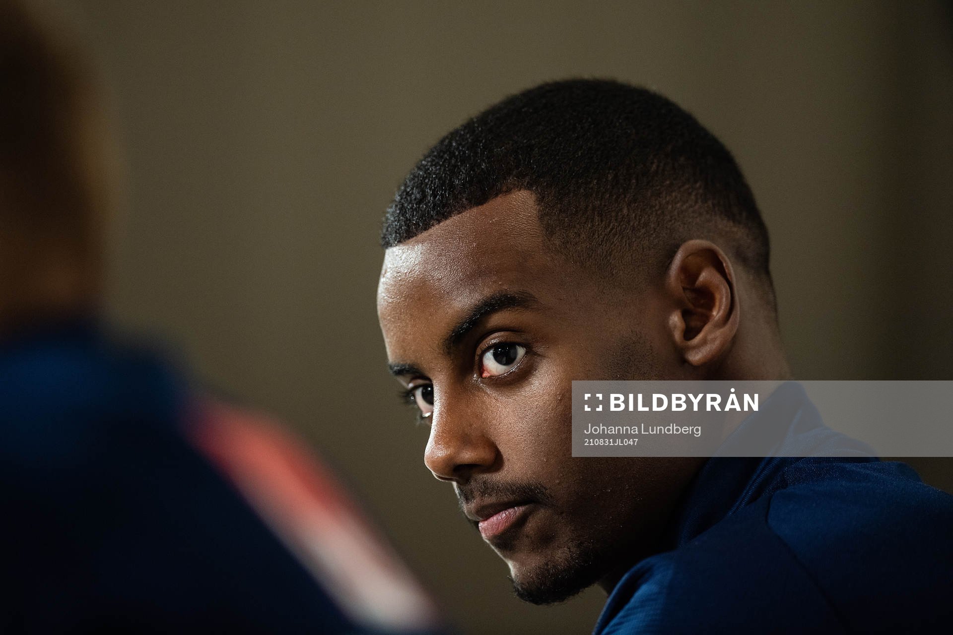 Alexander Isak of the Swedish national team