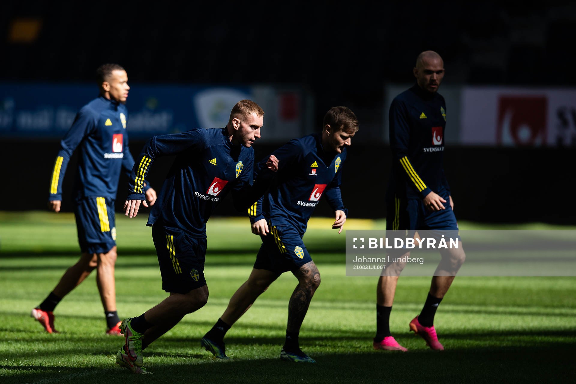 Dejan Kulusevski of the Swedish national team