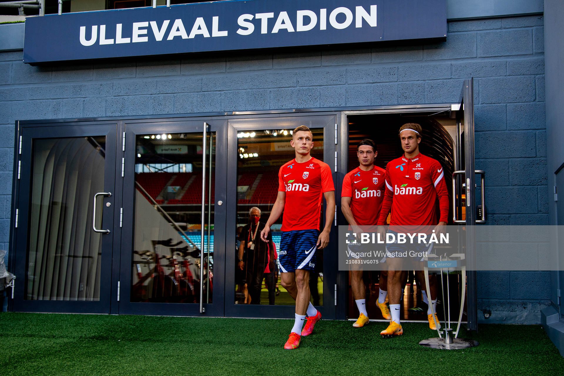 Marcus Holmgren Pedersen, Patrick Berg and Erik Botheim of