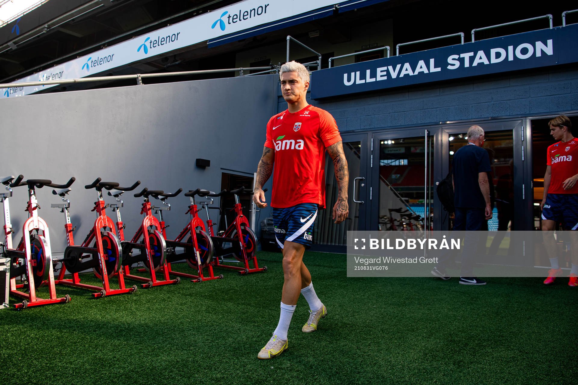 Mathias Normann of the Norwegian national football team