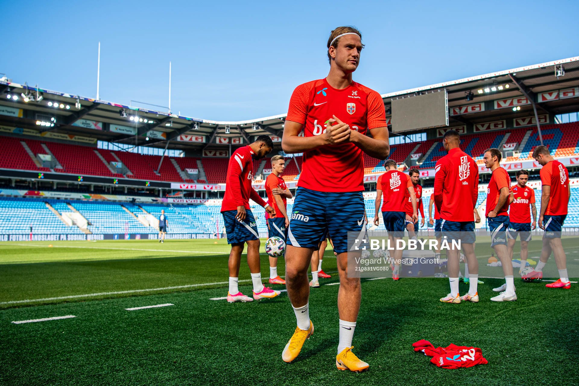 Erik Botheim of the Norwegian national football team